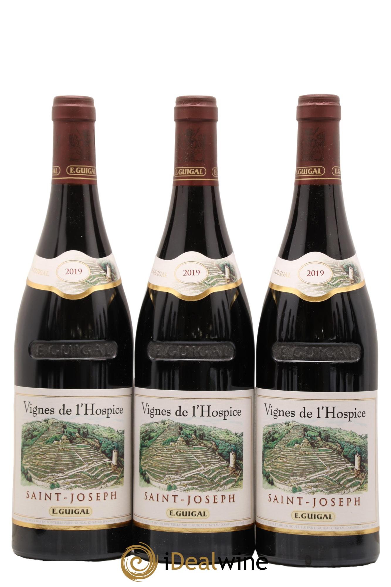 Saint-Joseph Vignes de l'Hospice Guigal 2019 - Lot de 12 bouteilles - 1