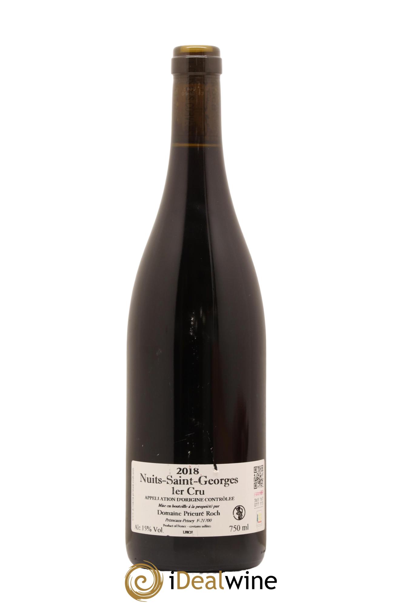 Nuits-Saint-Georges 1er Cru Prieuré Roch 2018 - Lot de 1 bouteille - 1