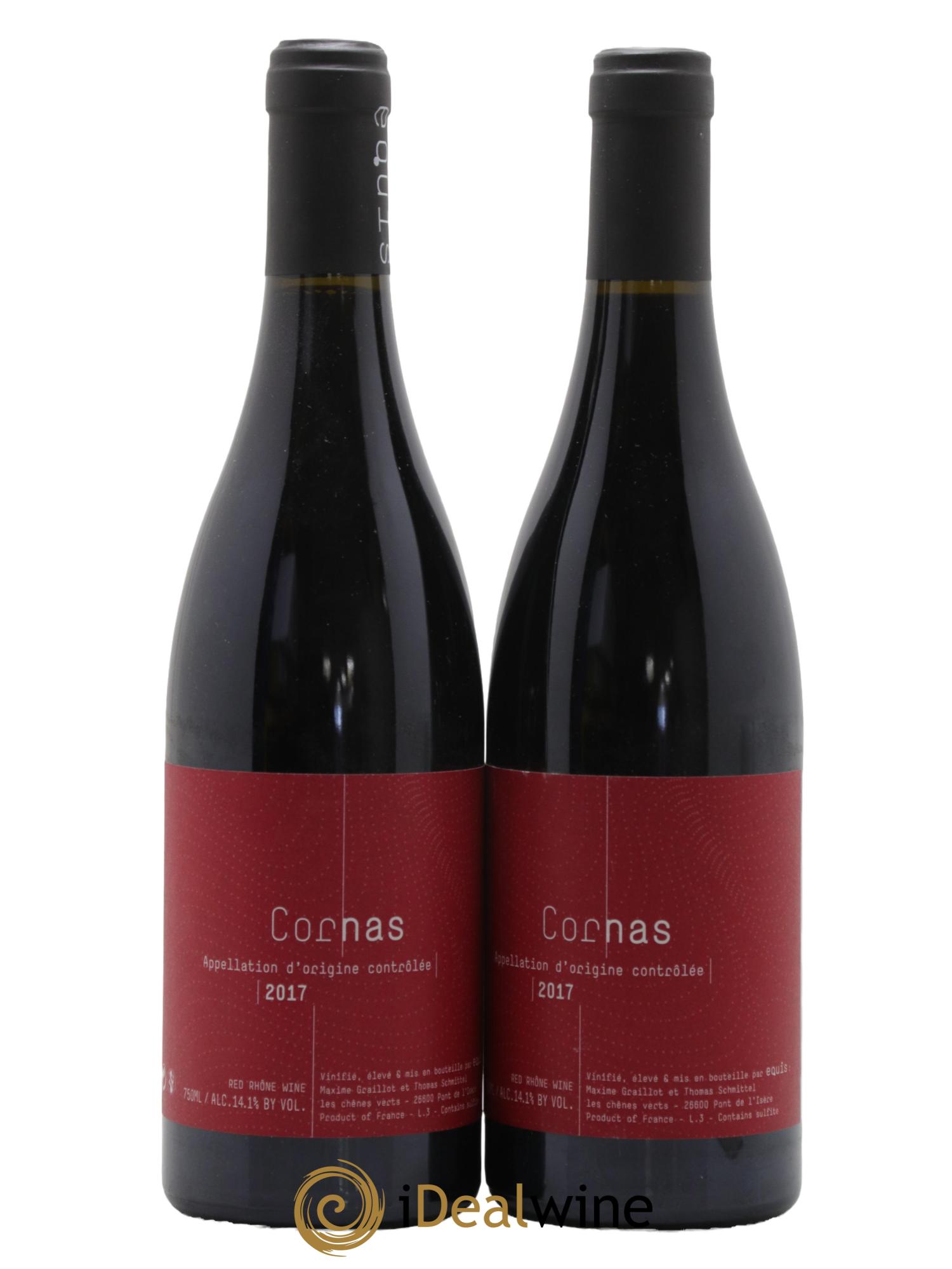 Cornas Equis Domaine Graillot 2017 - Lot de 2 bouteilles - 0