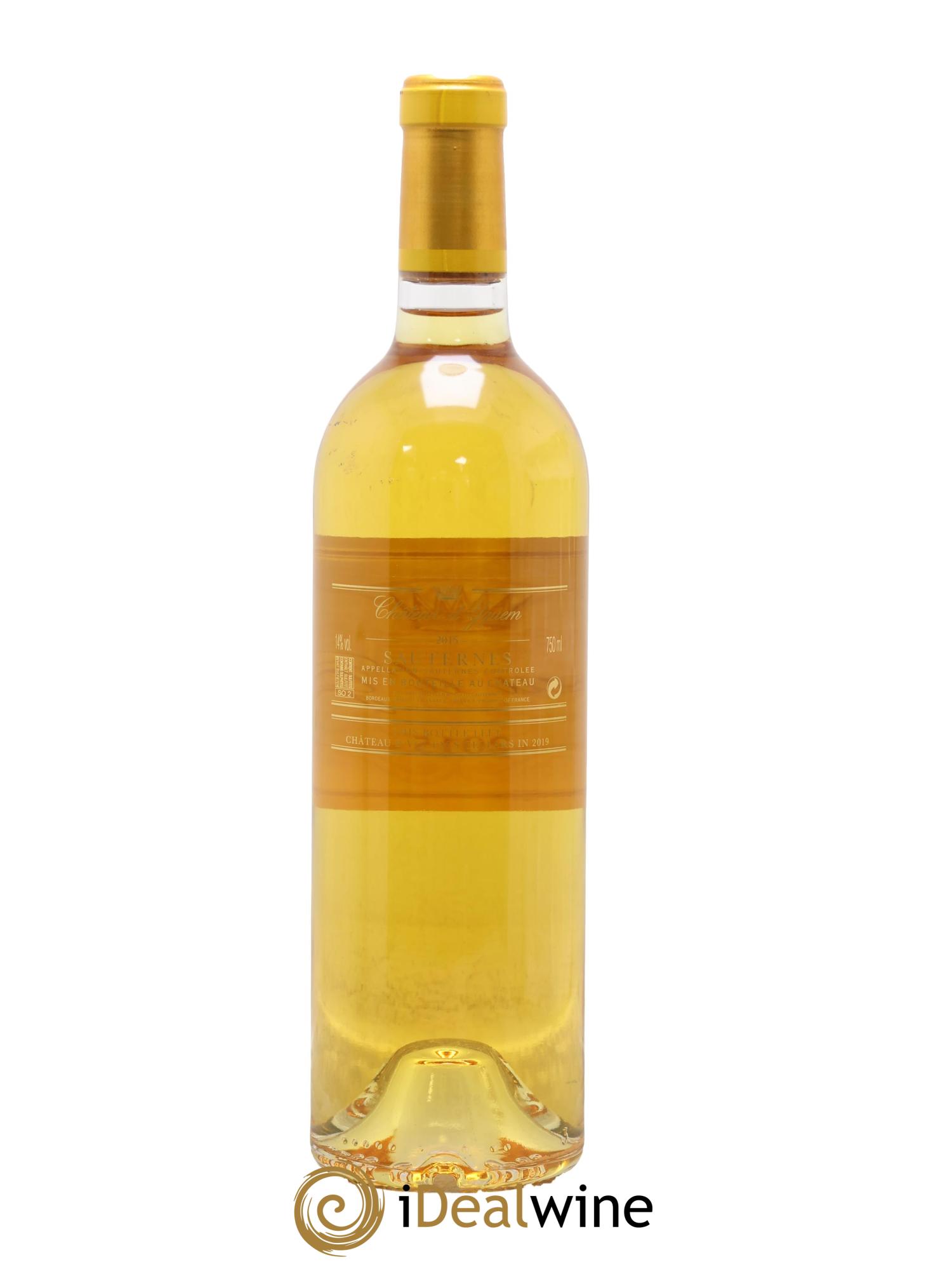 Château d' Yquem 1er Cru Classé Supérieur 2015 - Lot de 1 bouteille - 1