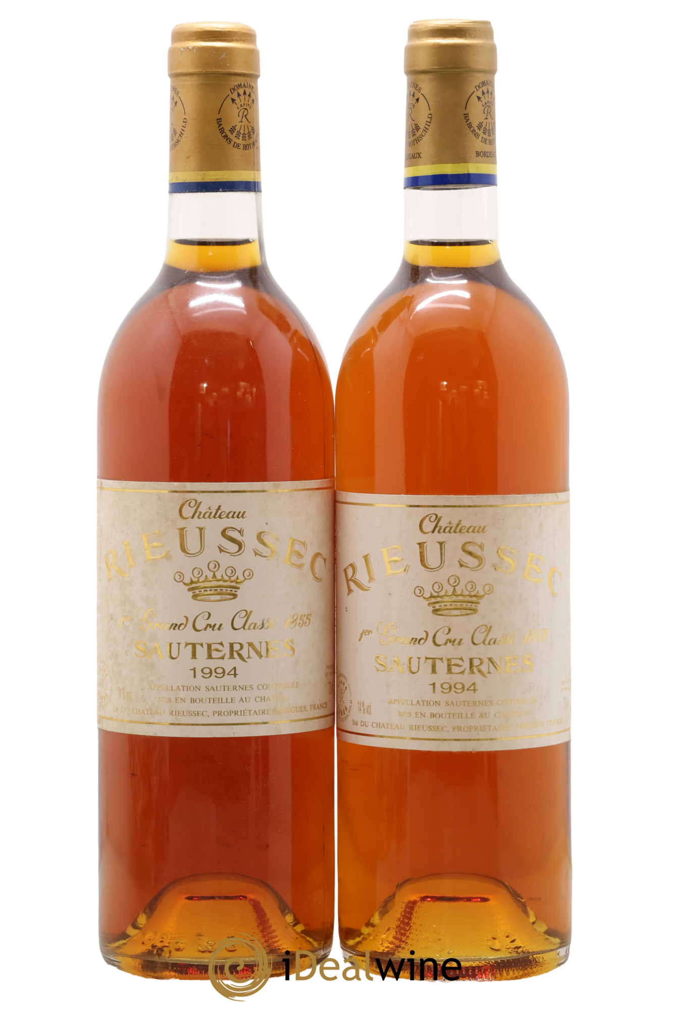 Château Rieussec 1er Grand Cru Classé 1994 - Lotto di 2 bottiglie - 0