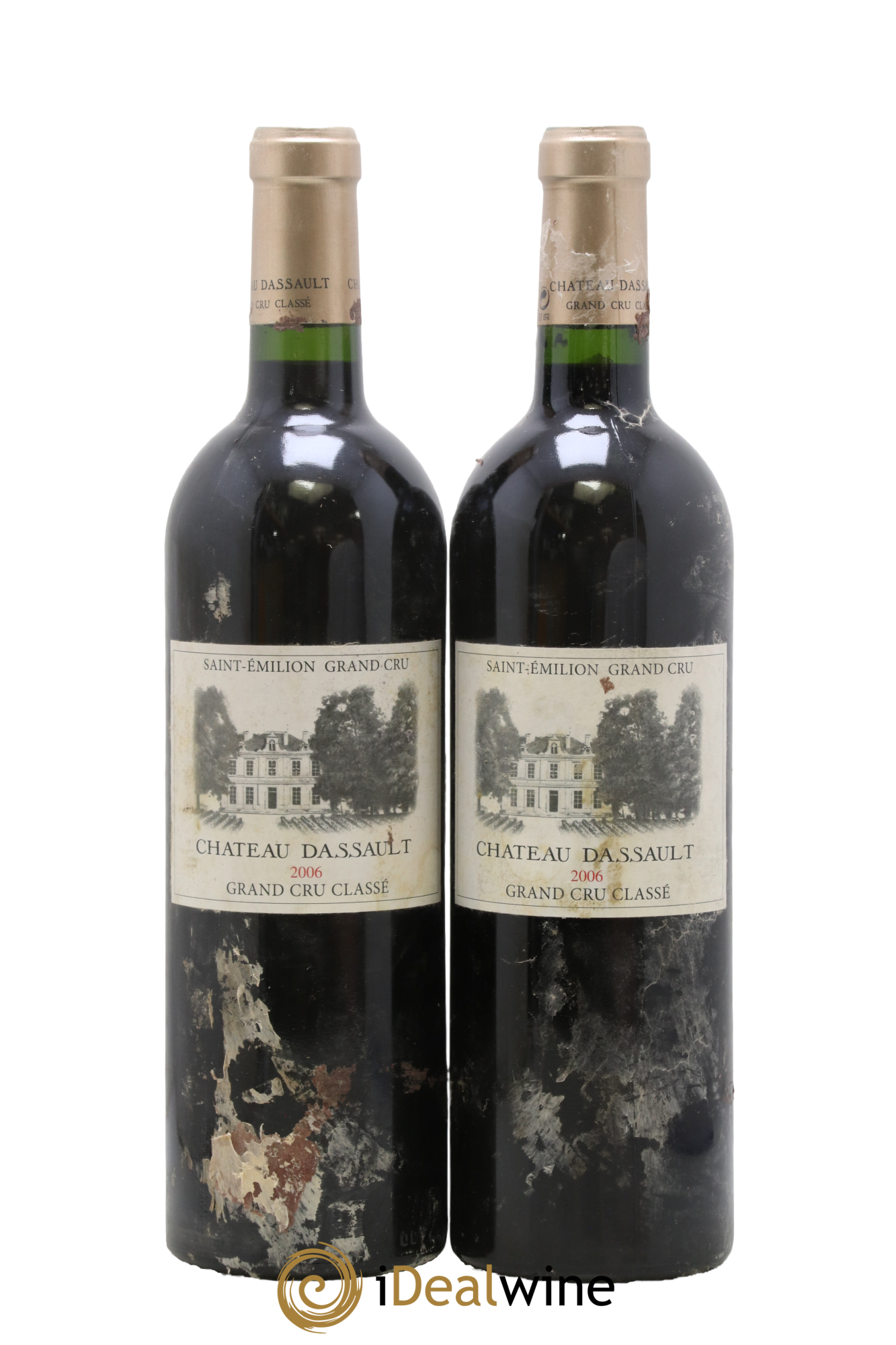 Château Dassault Grand Cru Classé 2006 - Lot of 2 bottles - 0