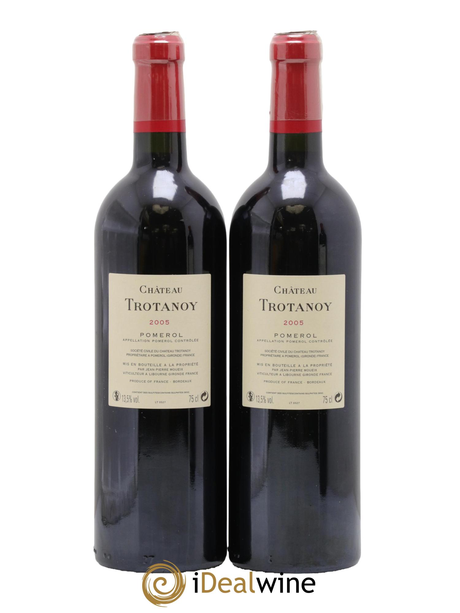 Château Trotanoy 2005 - Lotto di 2 bottiglie - 1