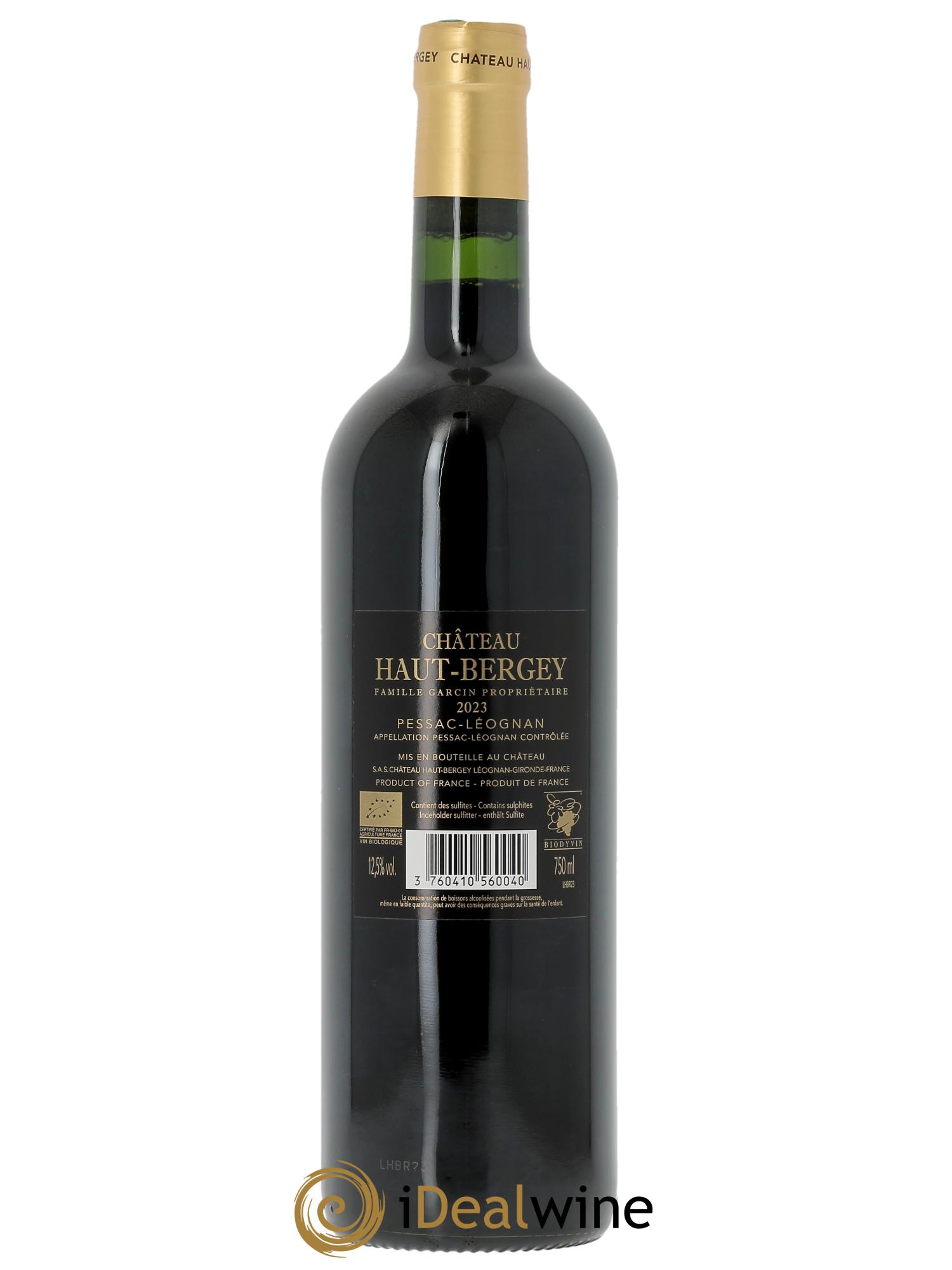 Château Haut-Bergey  2023 - Lot de 1 bouteille - 1