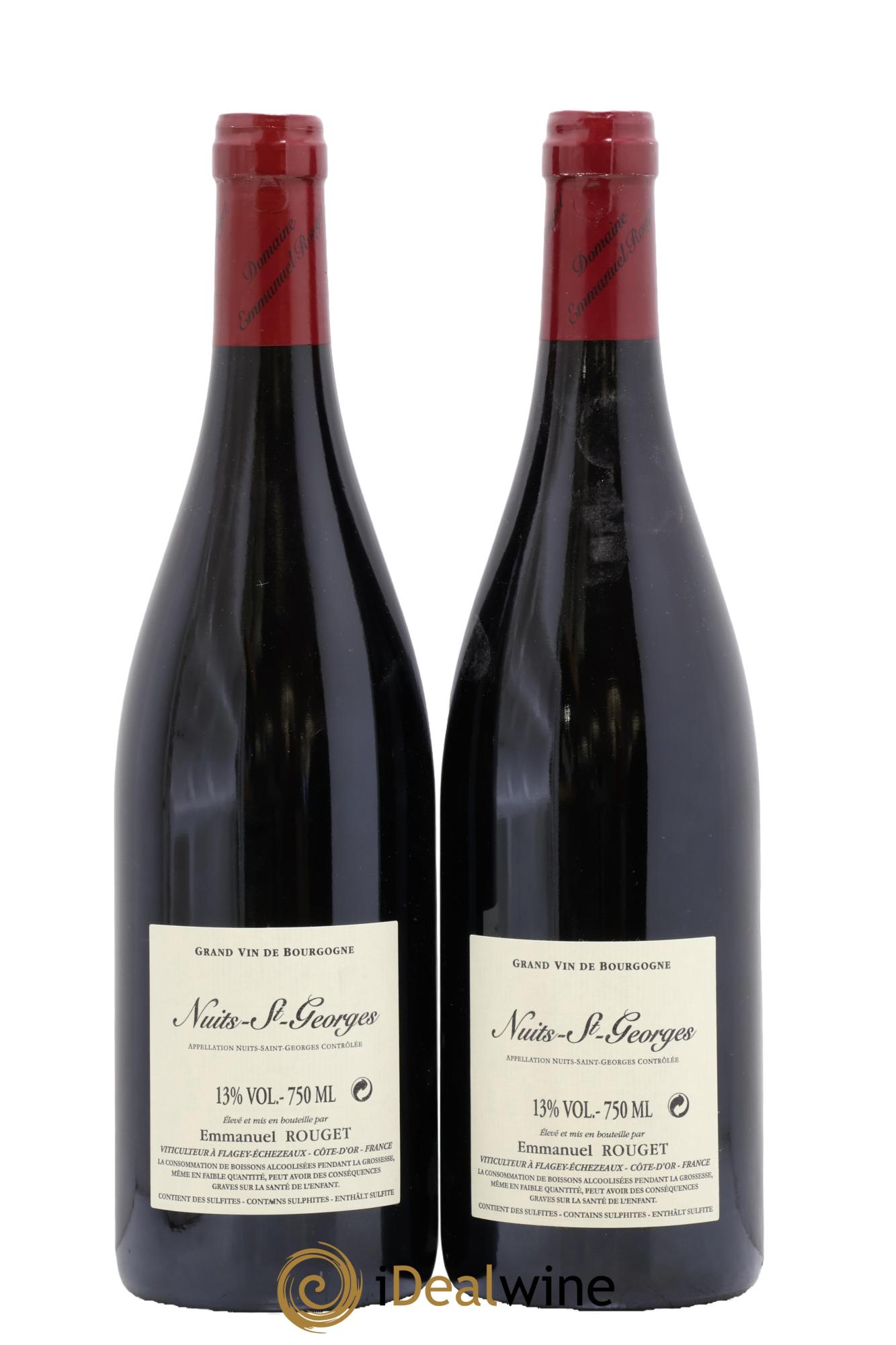Nuits-Saint-Georges Emmanuel Rouget 2014 - Lot de 2 bouteilles - 1