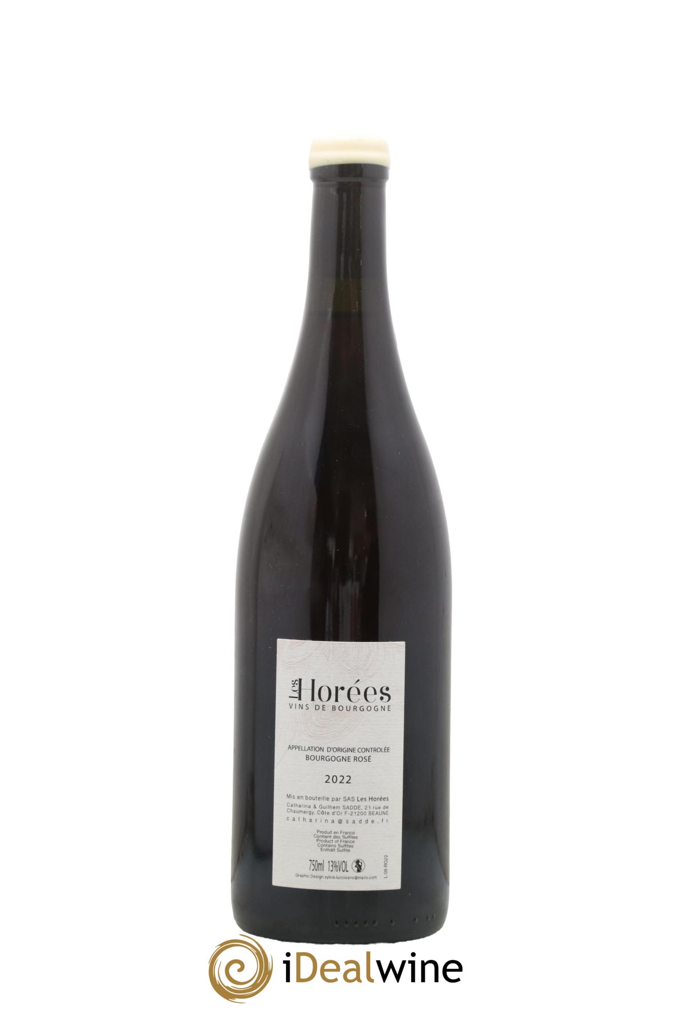 Bourgogne Rosé Bonheur Les Horées 2022 - Posten von 1 Flasche - 1