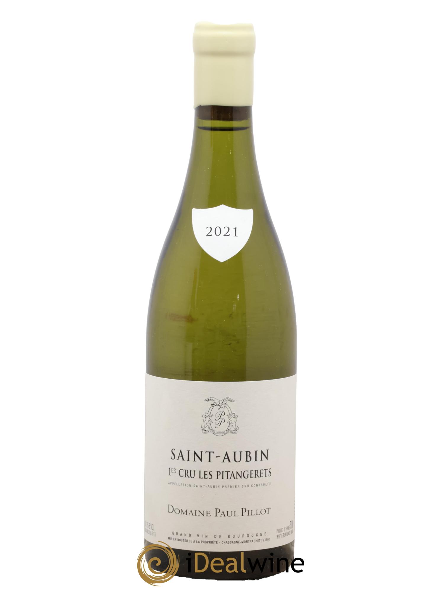 Saint-Aubin 1er Cru Les Pitangerets Paul Pillot (Domaine) Les Pitangerets Domaine Paul Pillot 2021 - Lotto di 1 bottiglia - 0
