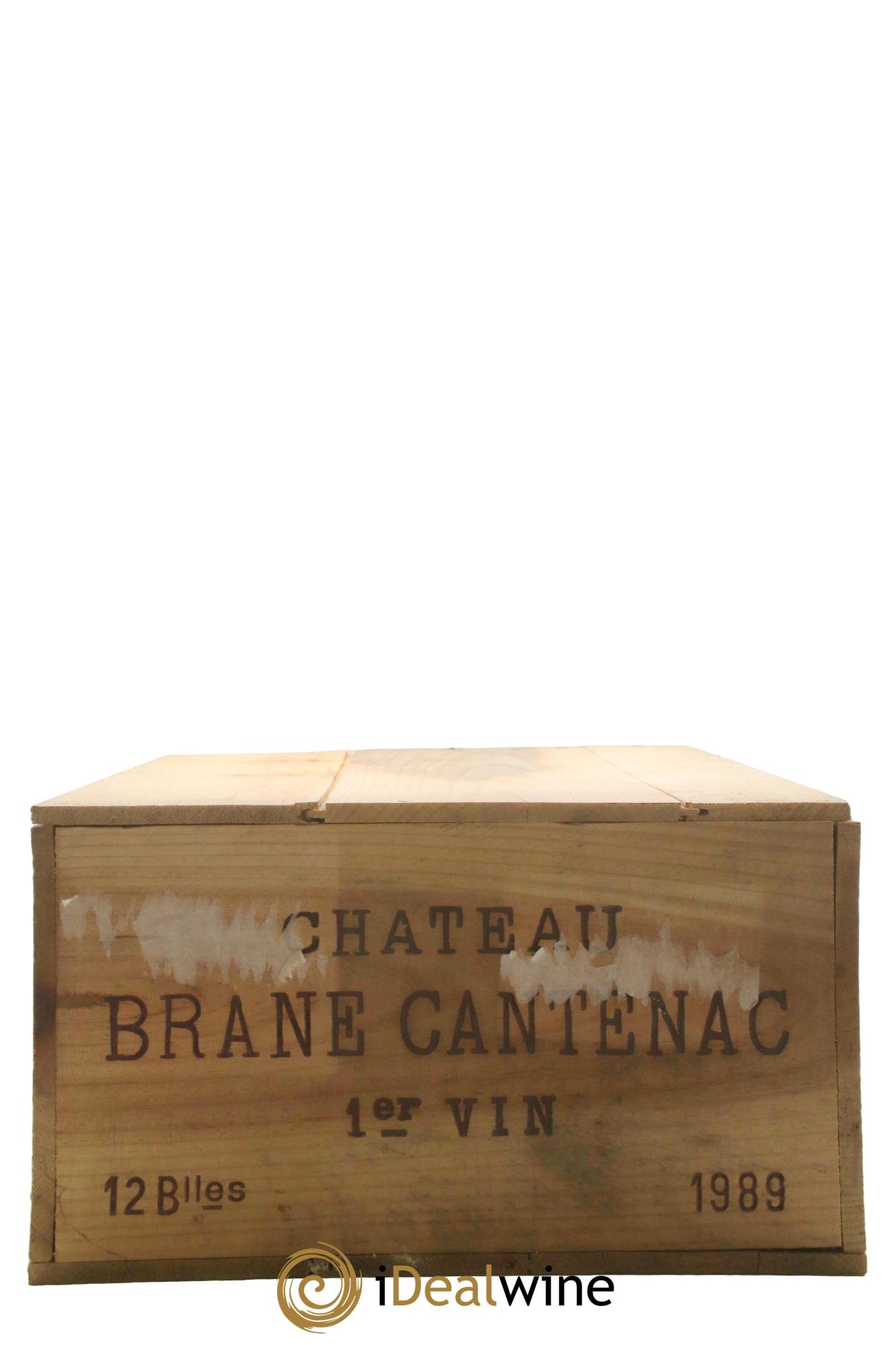 Château Brane Cantenac 2ème Grand Cru Classé 1989 - Lot de 12 bouteilles - 5