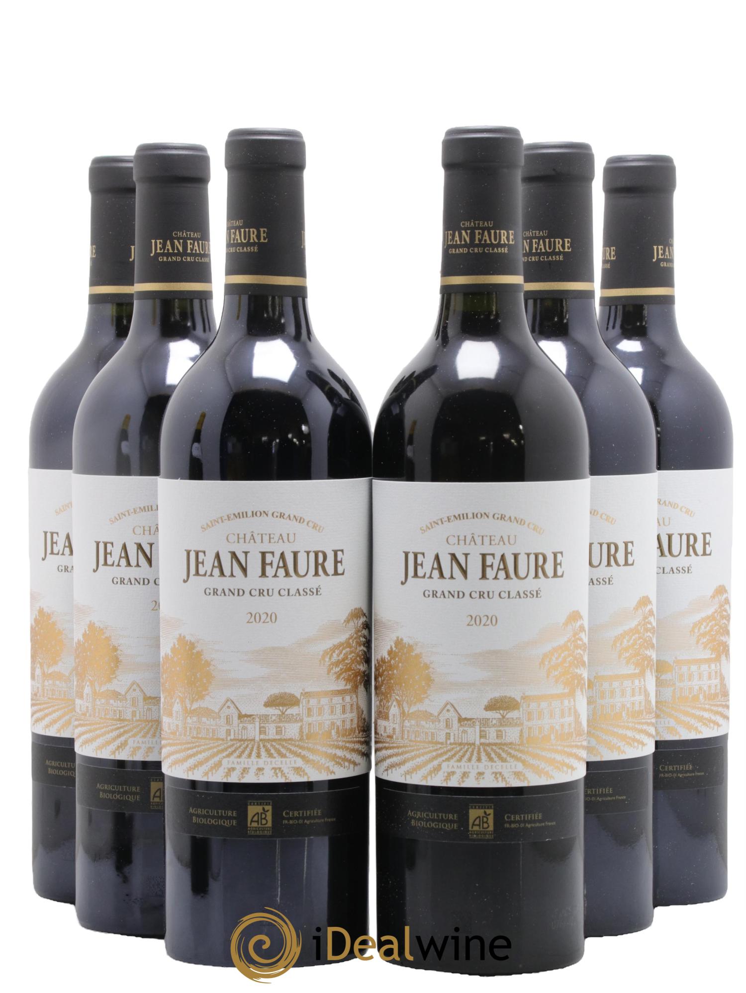 Château Jean Faure Grand Cru Classé 2020 - Lot of 6 bottles - 0