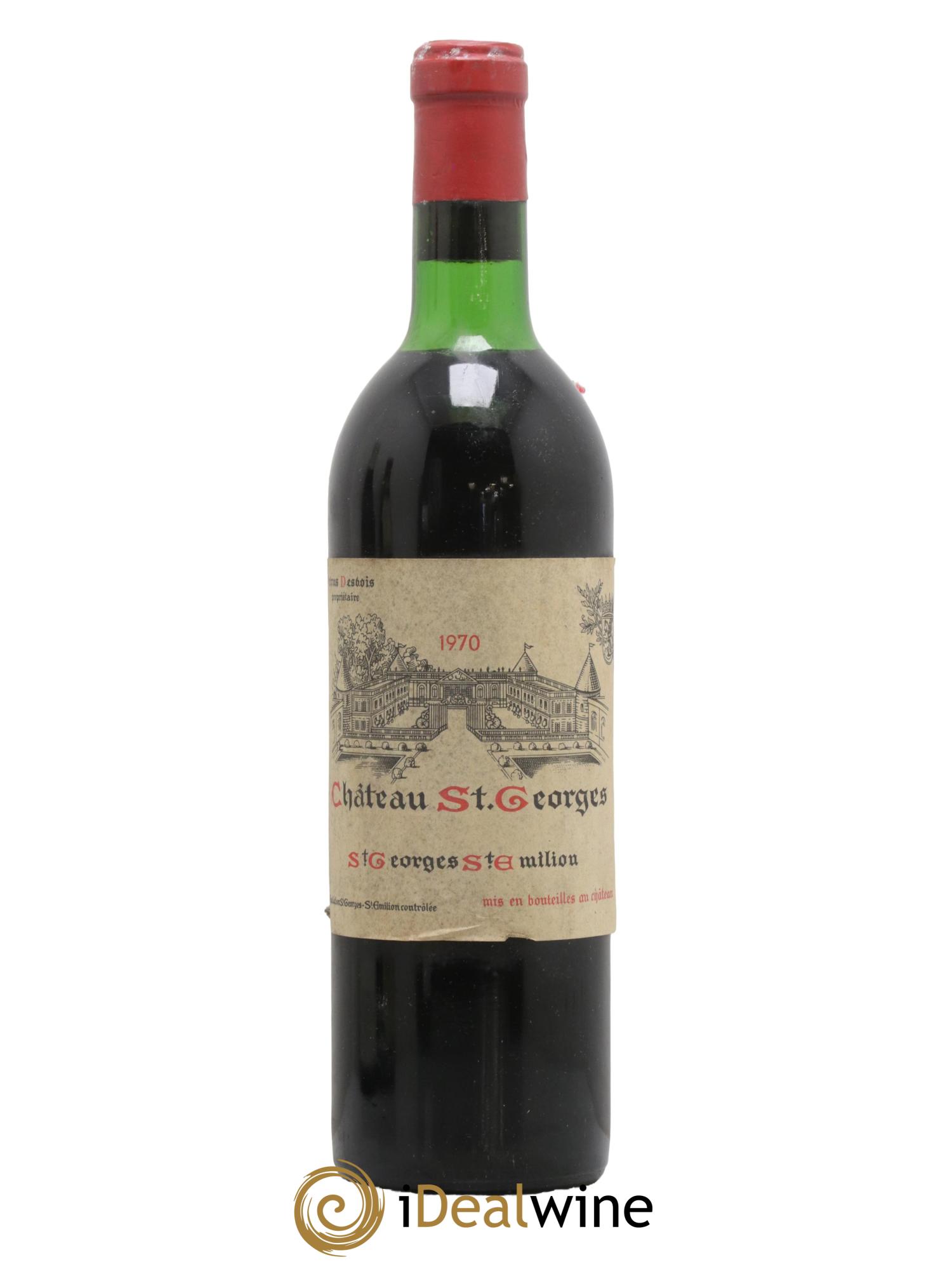 Château Saint-Georges 1970 - Posten von 1 Flasche - 0