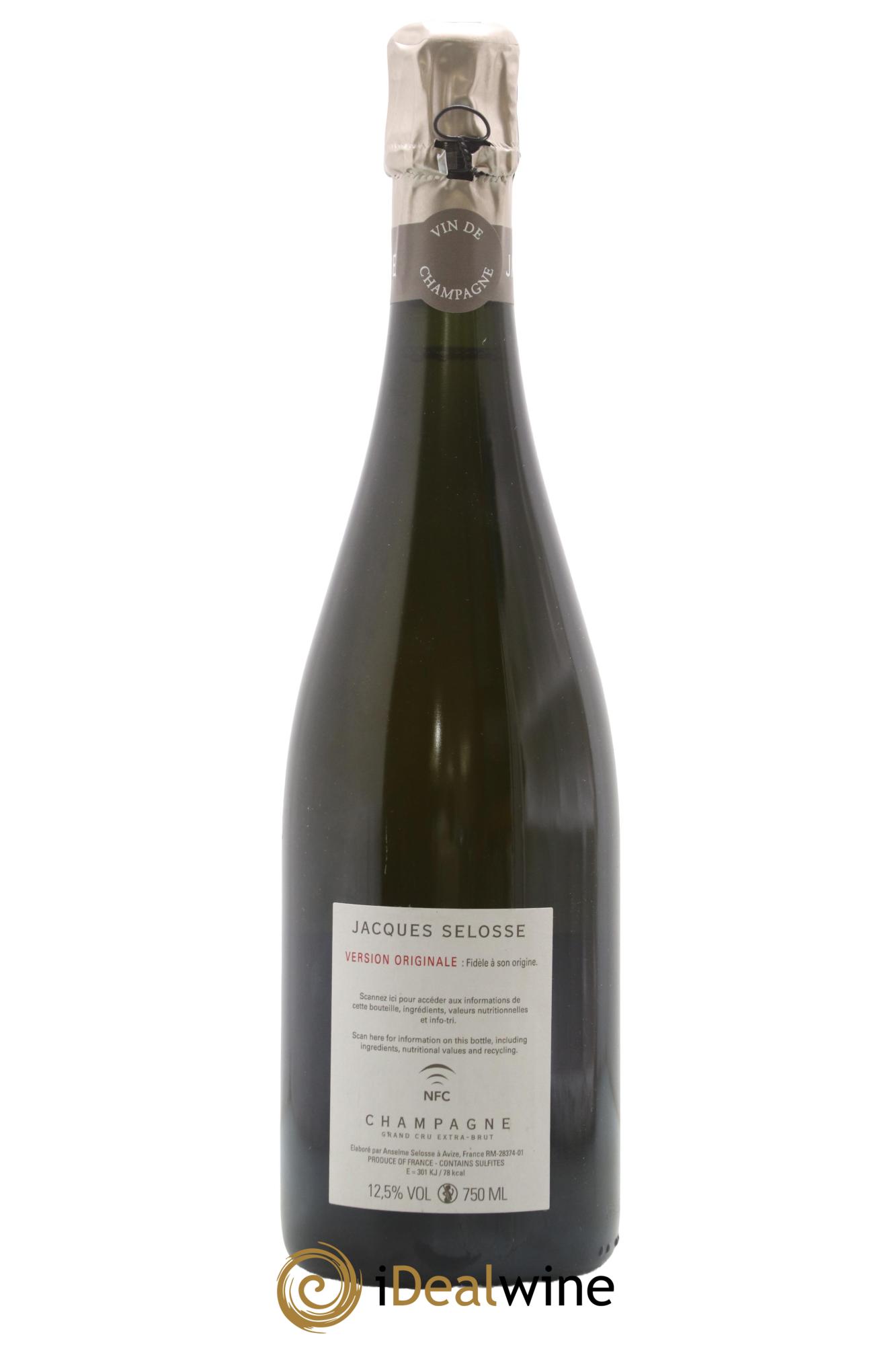 Version Originale Jacques Selosse - Lot of 1 bottle - 1