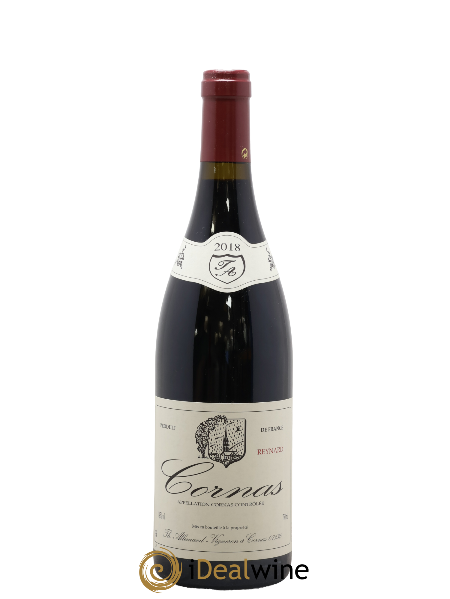 Cornas Reynard Thierry Allemand 2018 - Lotto di 1 bottiglia - 0