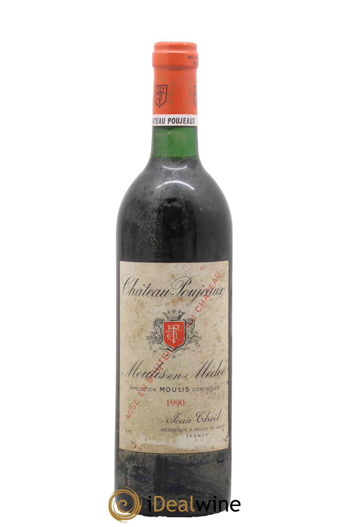 Château Poujeaux 1990 - Lot of 1 bottle - 0