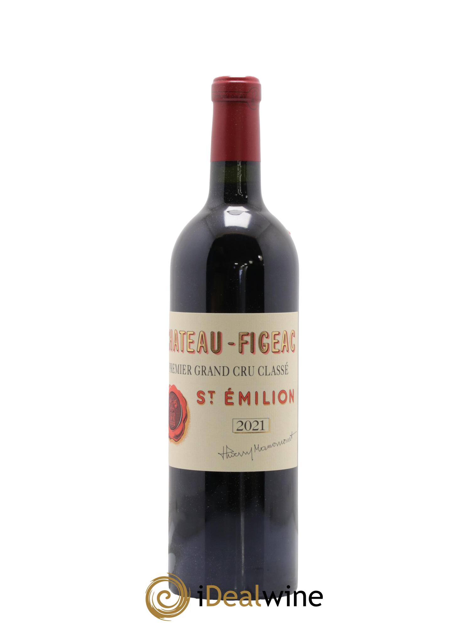 Château Figeac 1er Grand Cru Classé A  2021 - Lot of 1 bottle - 0