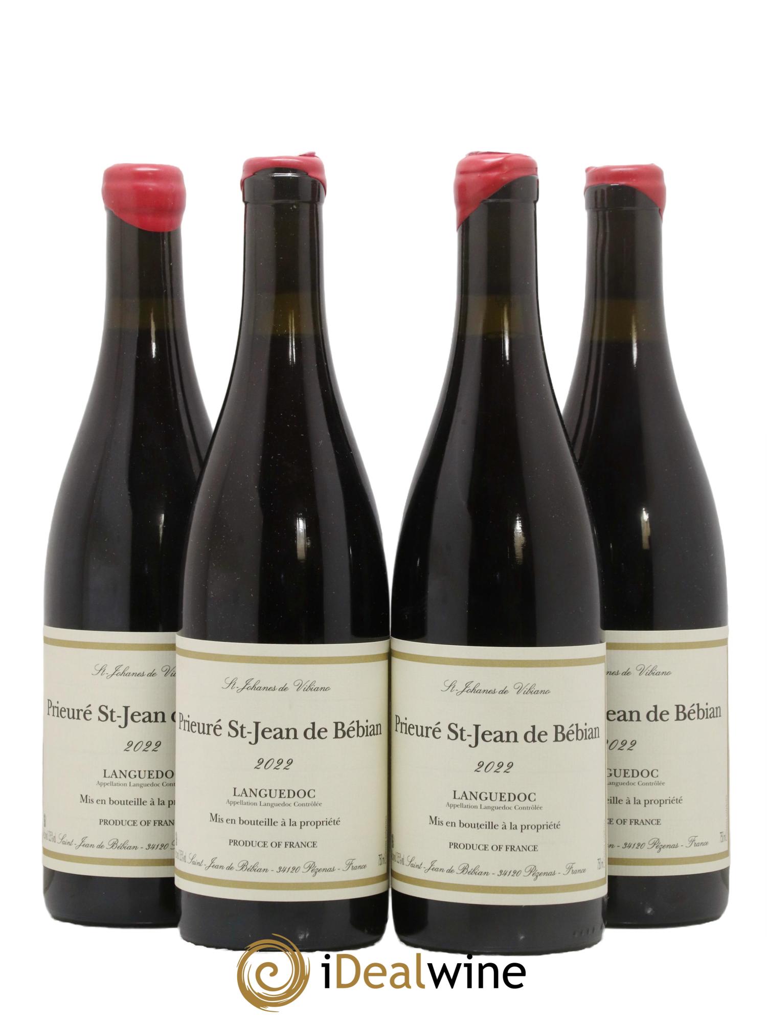 Languedoc Prieuré St-Jean de Bébian 2022 - Lot de 4 bouteilles - 0