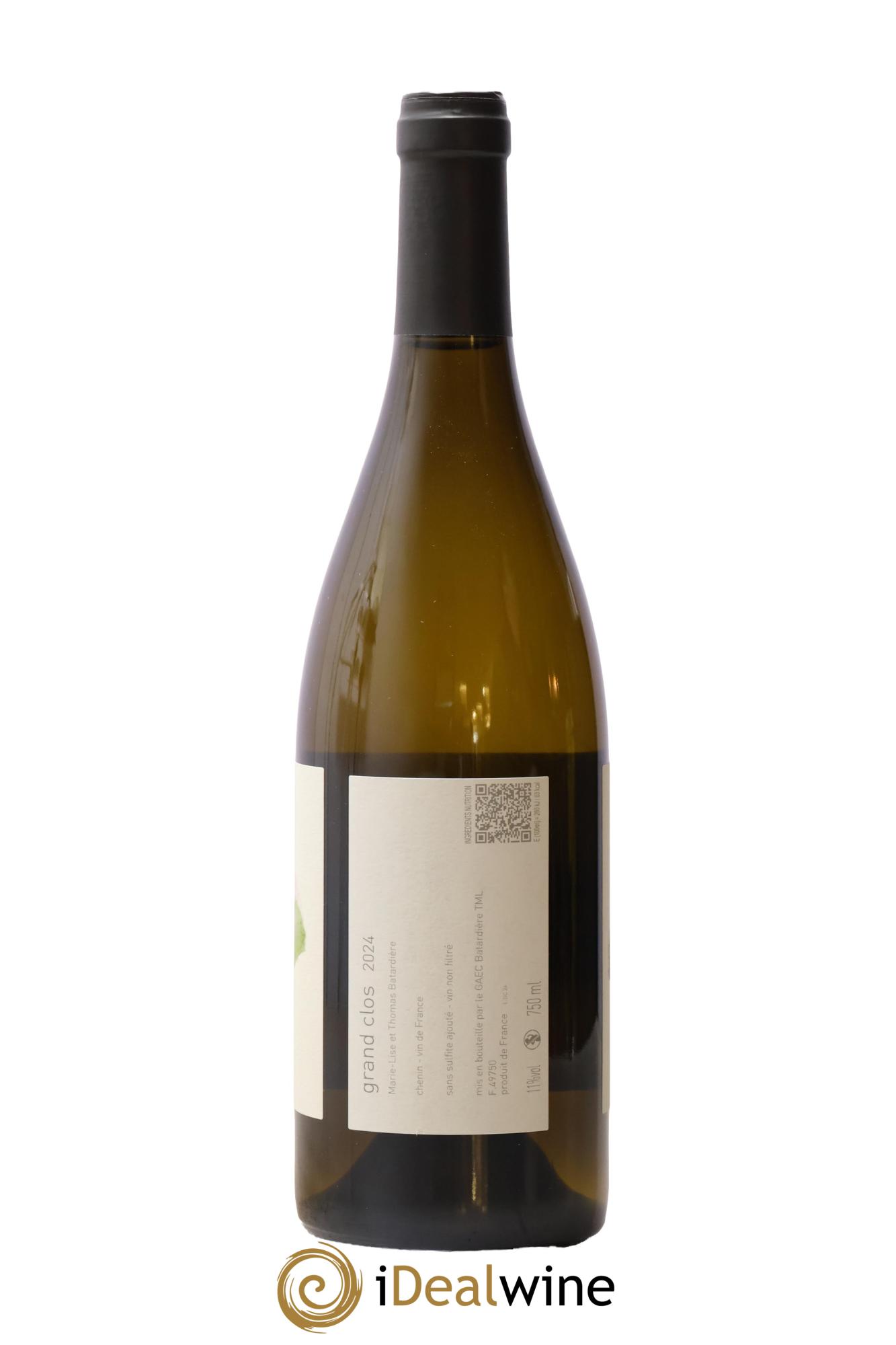 Vin de France Grand Clos Thomas Batardière 2024 - Posten von 1 Flasche - 1
