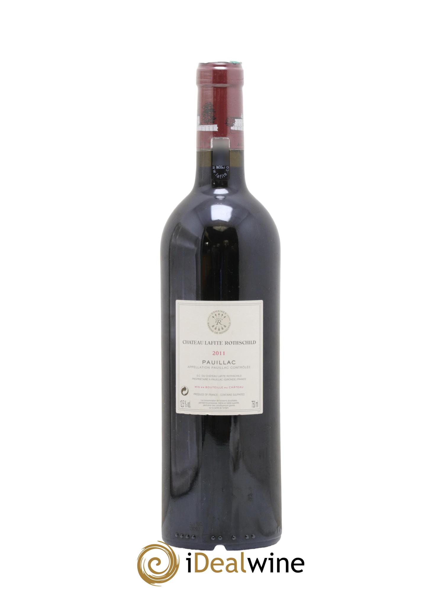 Château Lafite Rothschild 1er Grand Cru Classé 2011 - Lot of 1 bottle - 1