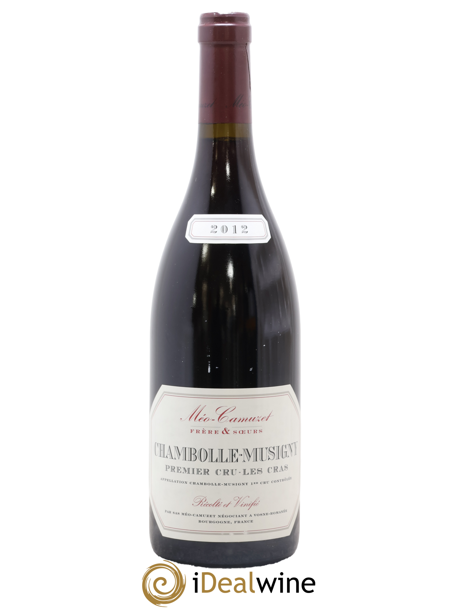 Chambolle-Musigny 1er Cru Les Cras Méo-Camuzet (Frère & Soeurs) 2012 - Lot of 1 bottle - 0
