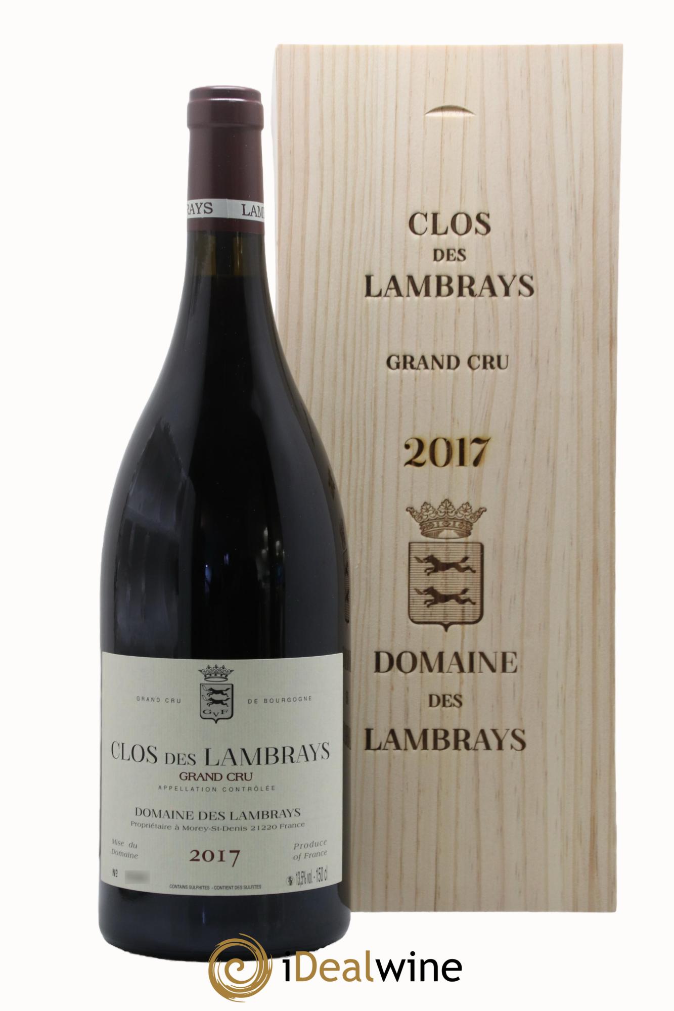 Clos des Lambrays Grand Cru Domaine des Lambrays 2017 - Posten von 1 Magnum - 0