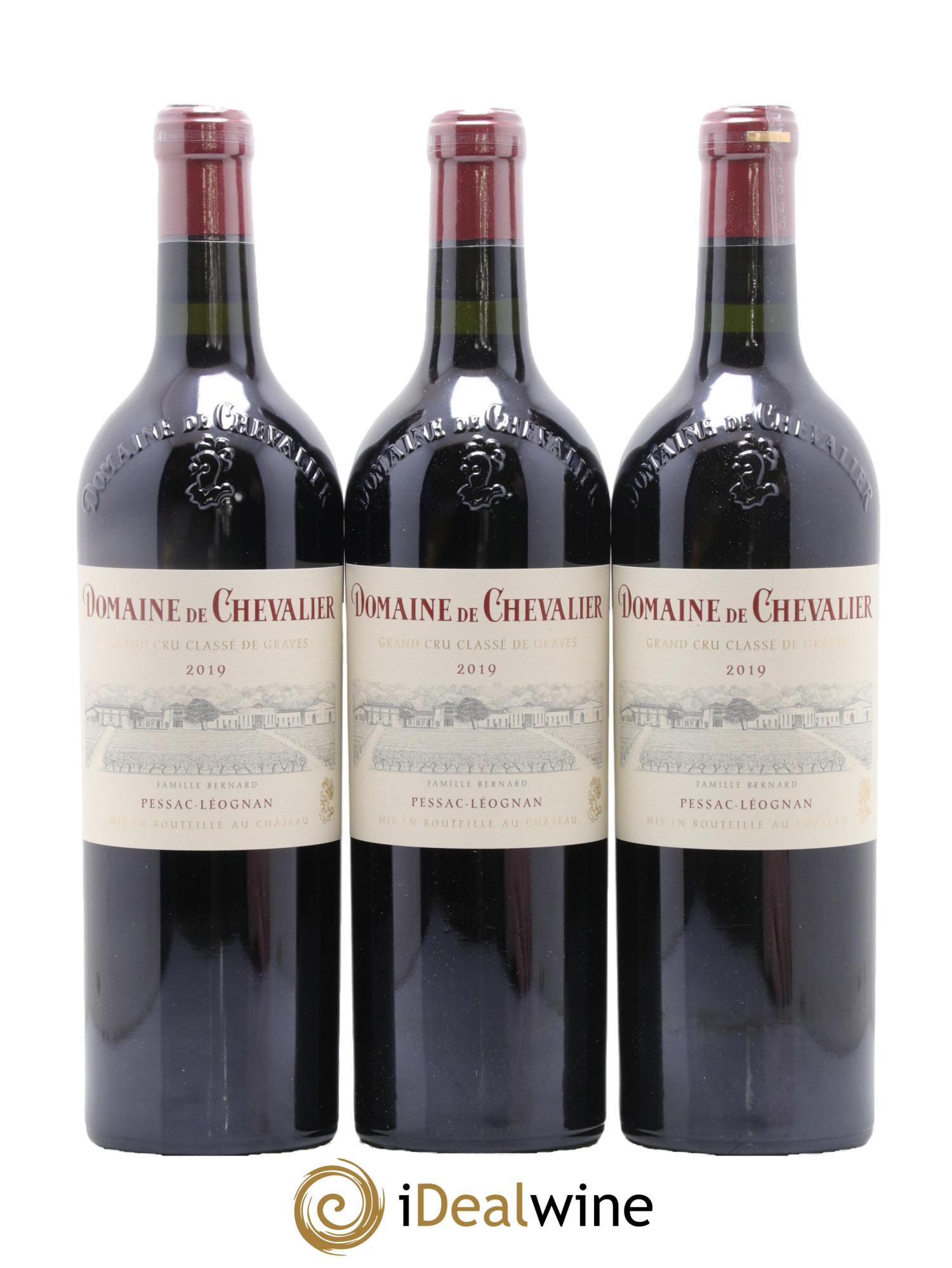 Domaine de Chevalier Cru Classé de Graves 2019 - Lot de 3 bouteilles - 0