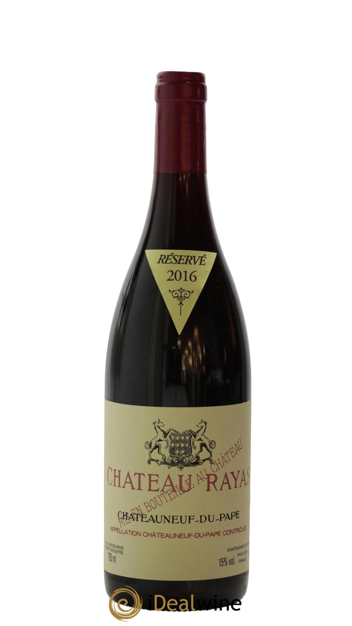 Châteauneuf-du-Pape Château Rayas Emmanuel Reynaud 2016 - Lot of 1 bottle - 0