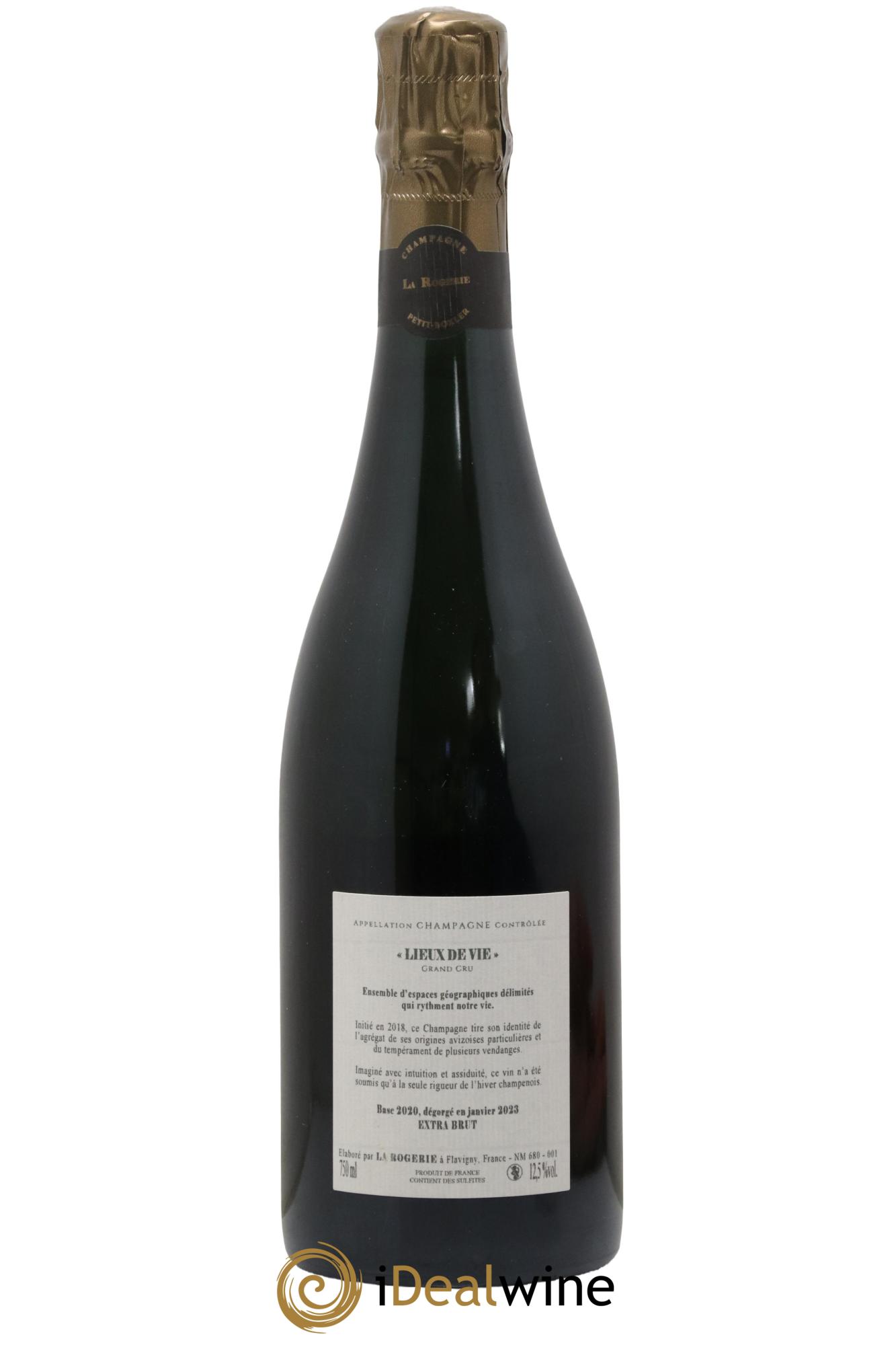 Blanc de Blancs Lieux de Vie N°2 La Rogerie - Lot of 1 bottle - 1