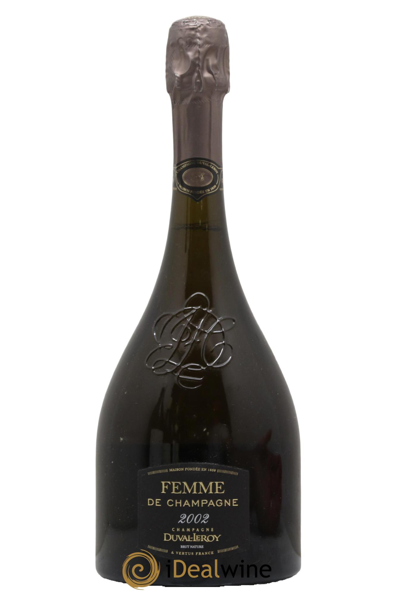 Femme de Champagne Duval-Leroy 2002 - Lot de 1 bouteille - 0