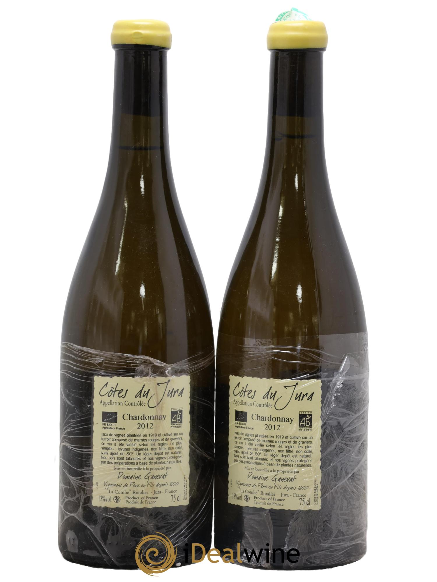 Côtes du Jura Les Grands Teppes Vieilles Vignes Jean-François Ganevat (Domaine) 2012 - Lotto di 2 bottiglie - 1