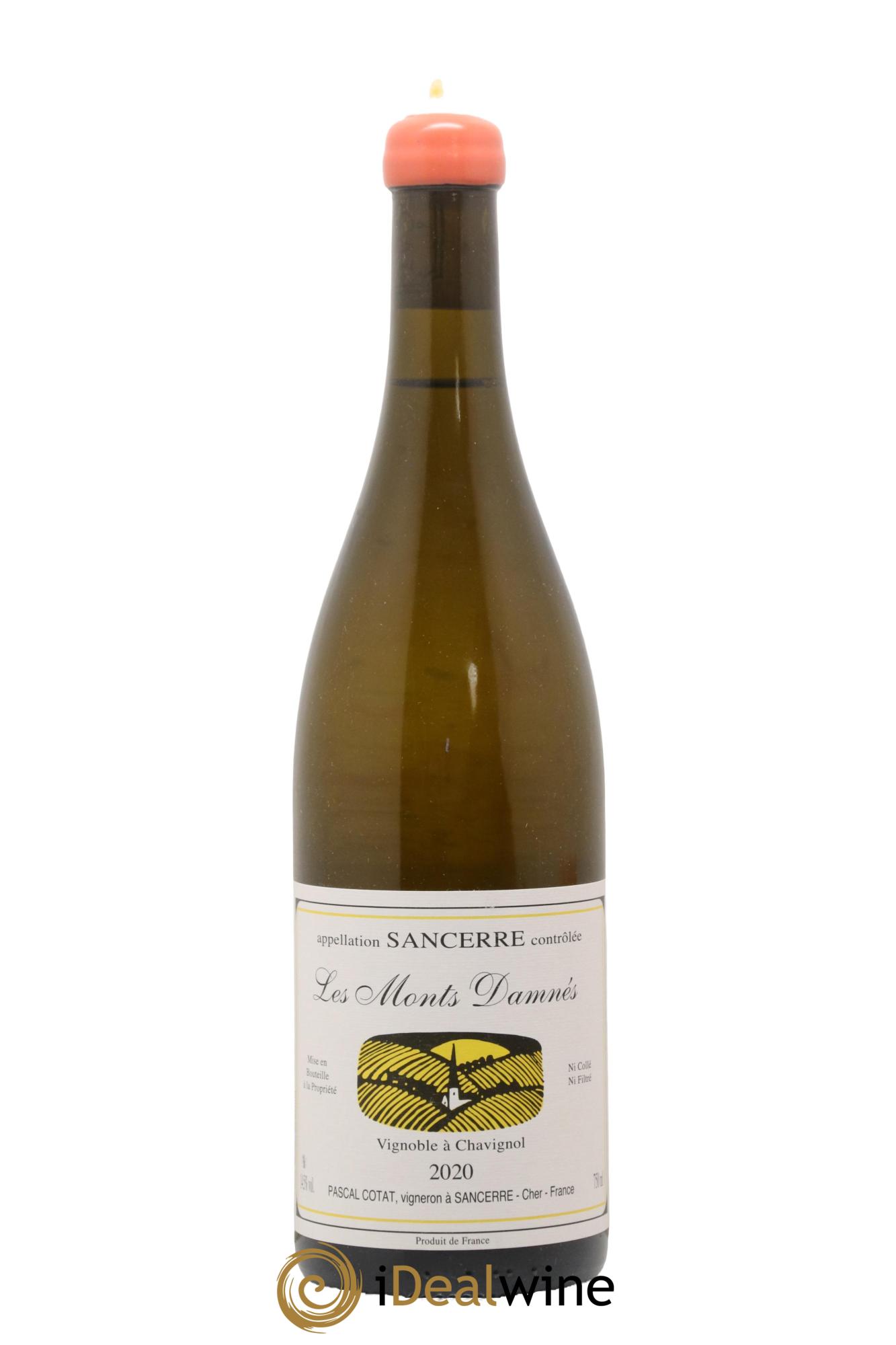 Sancerre Les Monts Damnés Pascal Cotat 2020 - Lot de 1 bouteille - 0