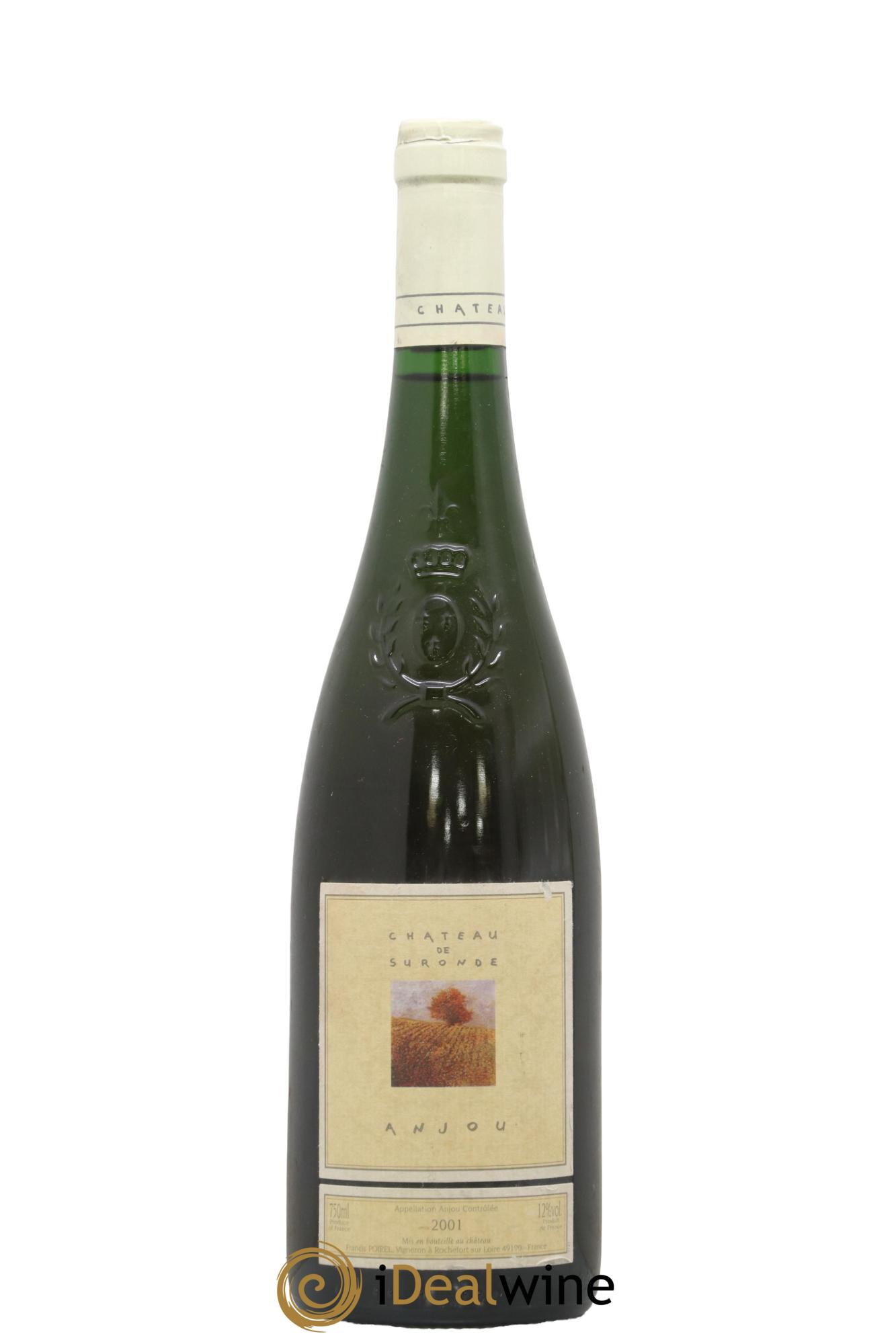Anjou Château de Suronde Francis Poirel 2001 - Lot de 1 bouteille - 0