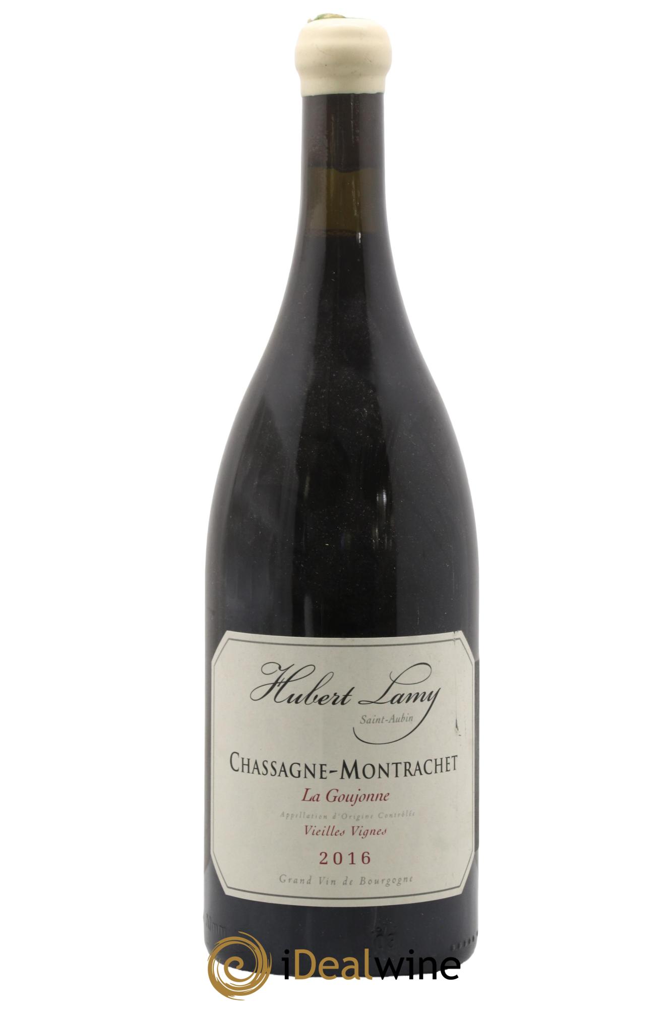Chassagne-Montrachet La Goujonne Vieilles Vignes Hubert Lamy 2016 - Lot de 1 magnum - 0