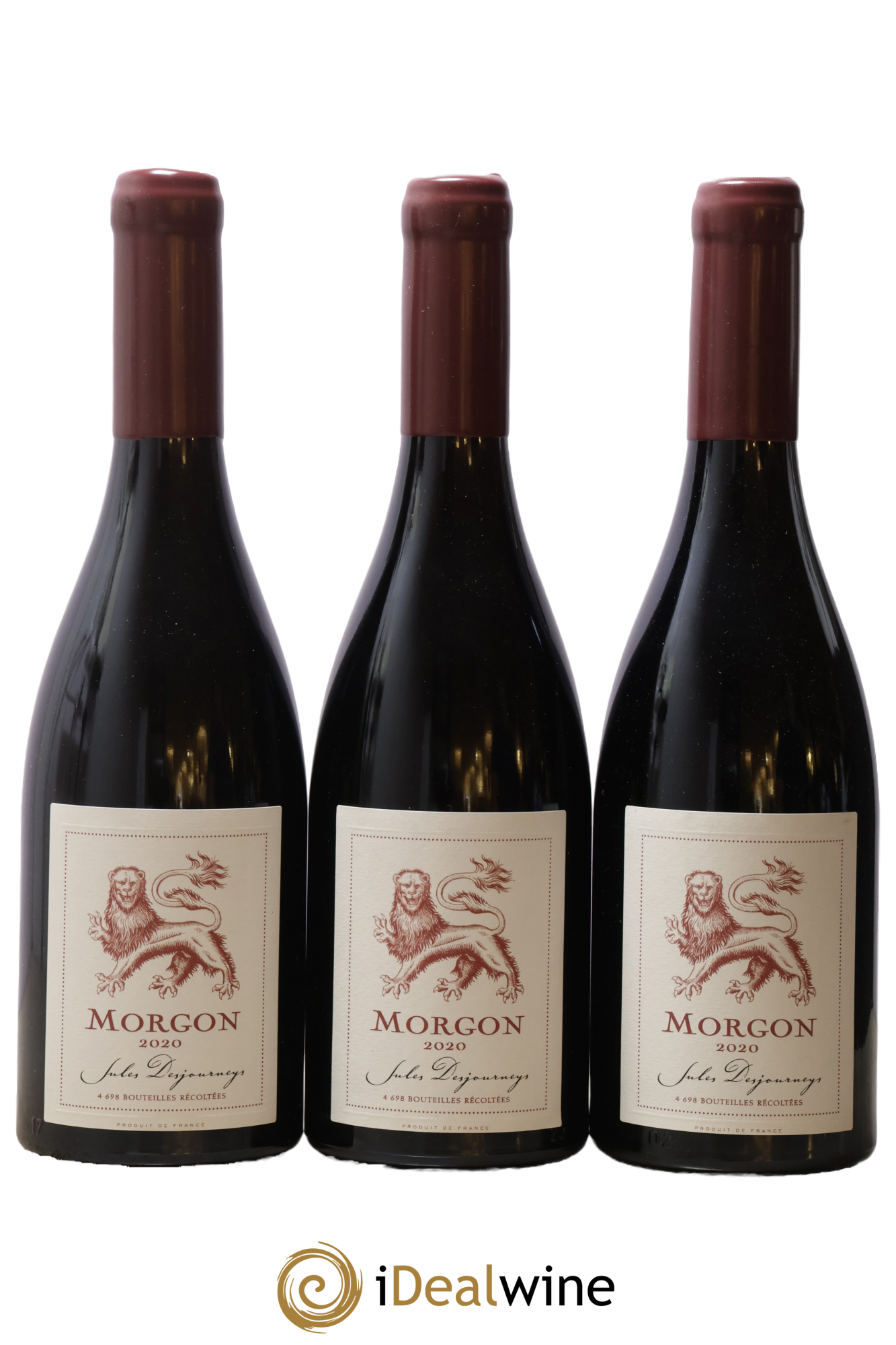 Morgon Jules Desjourneys 2020 - Lot de 3 bouteilles - 0