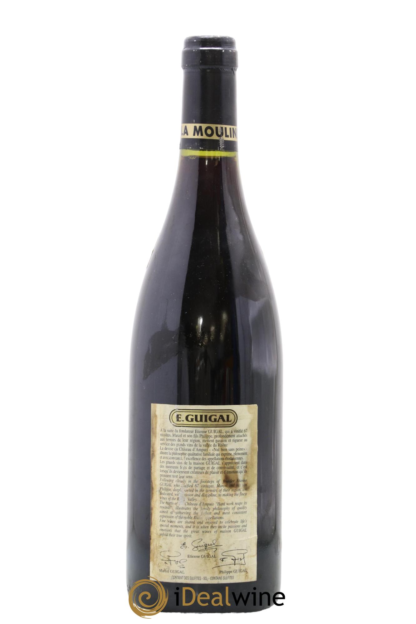 Côte-Rôtie La Mouline Guigal 2002 - Lot de 1 bouteille - 1