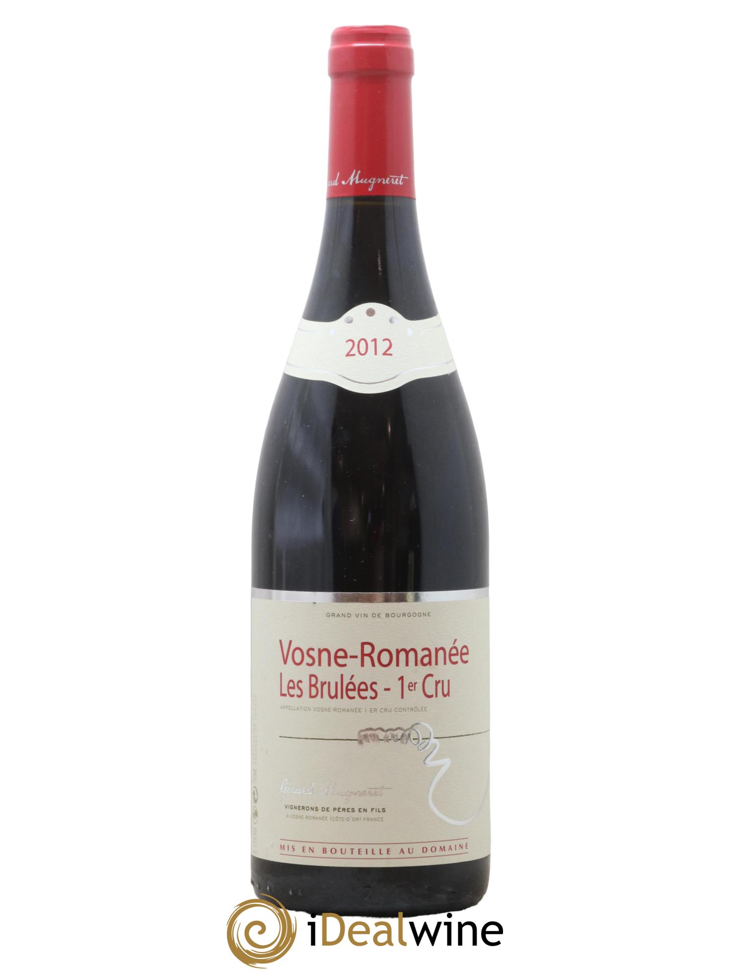 Vosne-Romanée 1er Cru Les Brulées Gérard Mugneret 2012 - Lot de 1 bouteille - 0