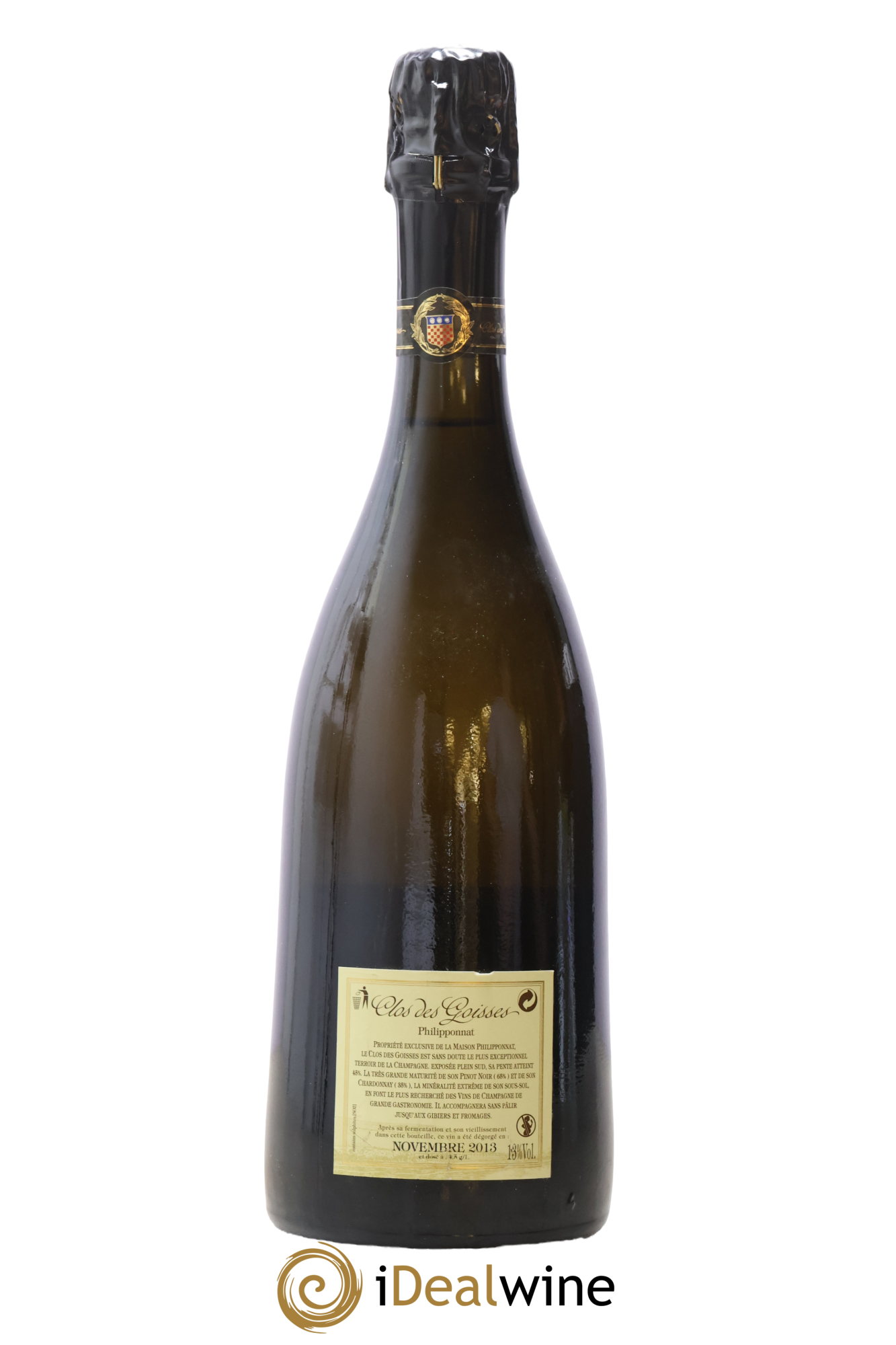 Clos des Goisses Philipponnat 2004 - Posten von 1 Flasche - 1