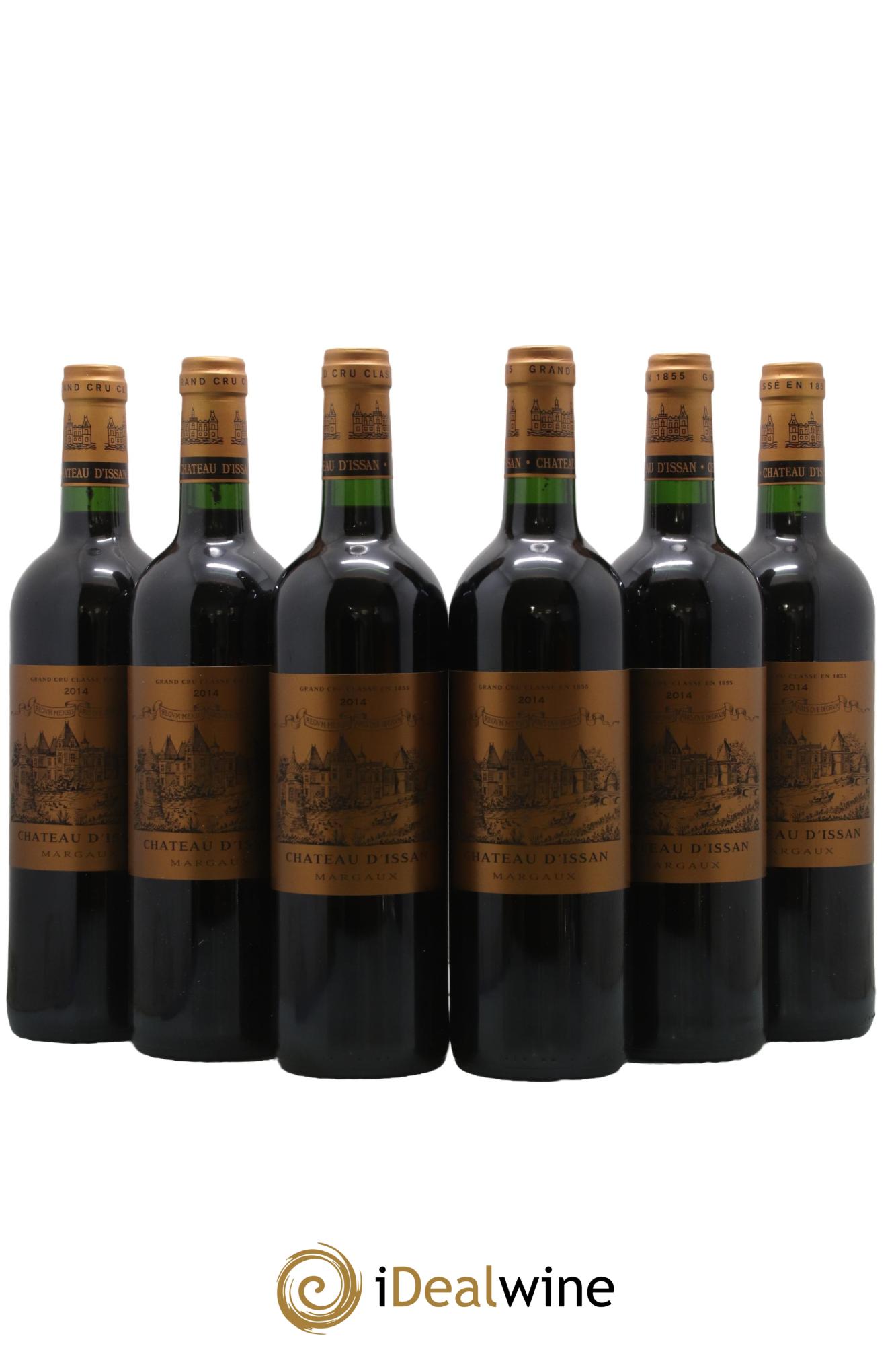Château d'Issan 3ème Grand Cru Classé 2014 - Lot of 6 bottles - 0