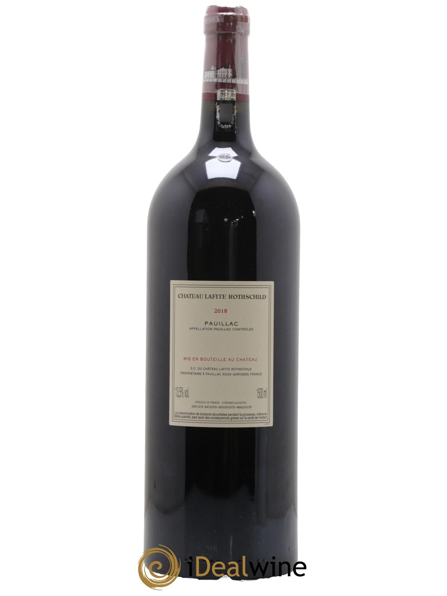 Coffret Almanach Château Lafite Rothschild 150 ans 1er Grand Cru Classé 2018 - Lot de 1 magnum - 2