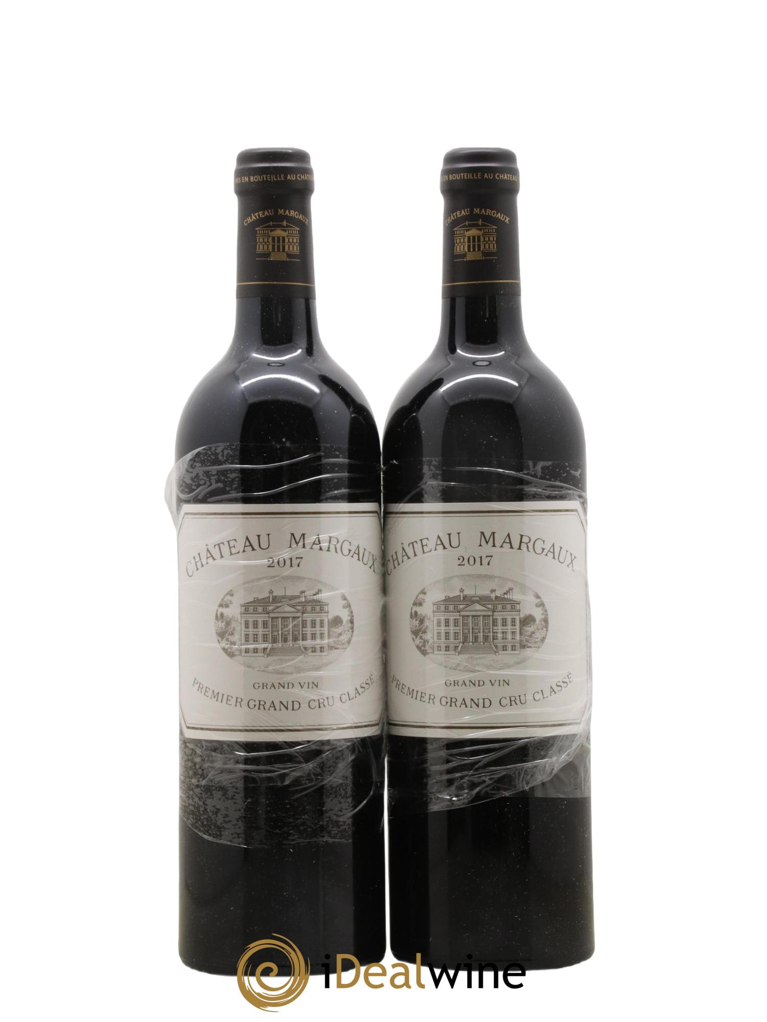 Château Margaux 1er Grand Cru Classé  2017 - Lot of 2 bottles - 0