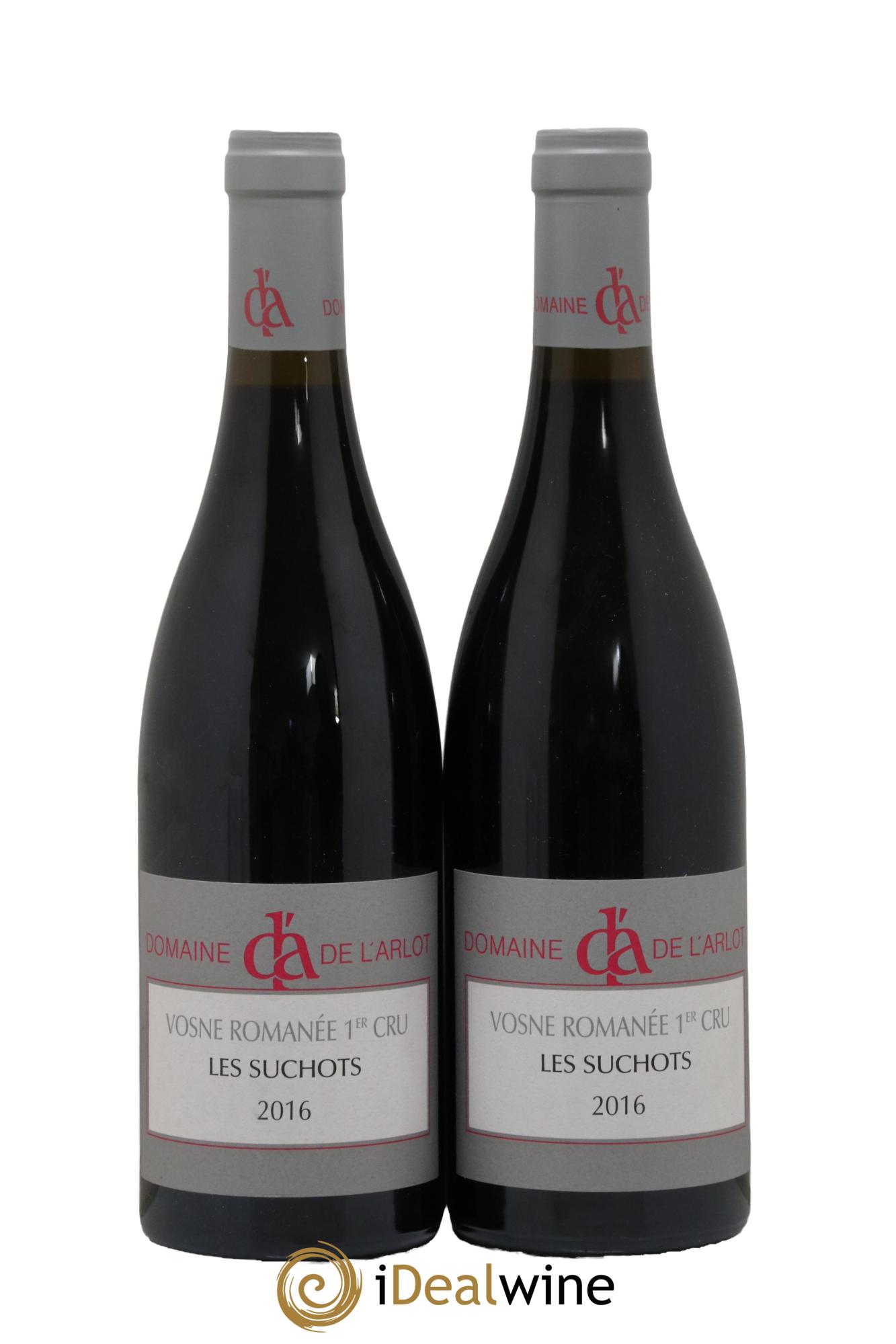 Vosne-Romanée 1er Cru Les Suchots Domaine de l'Arlot 2016 - Lot de 2 bouteilles - 0