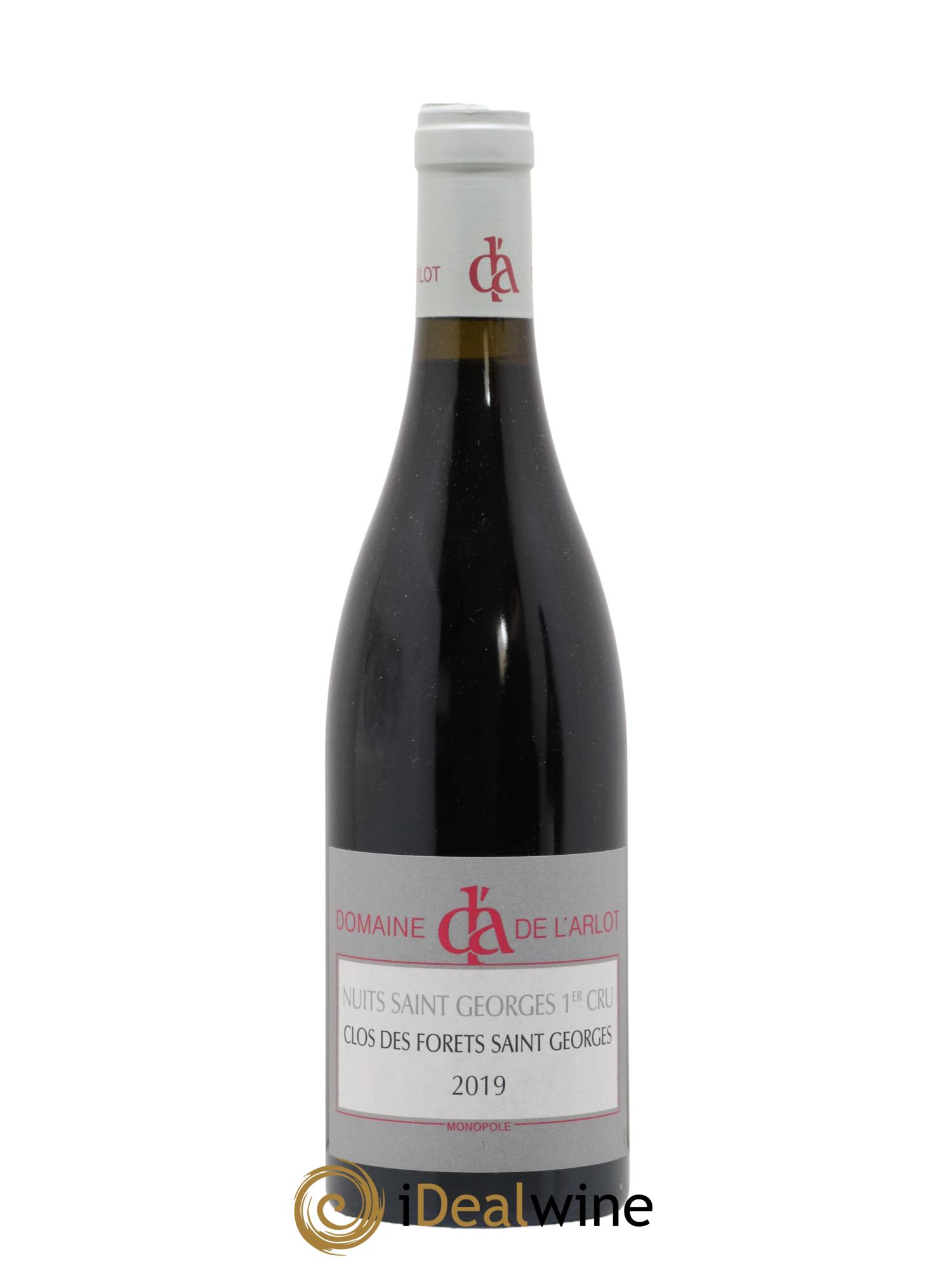 Nuits-Saint-Georges 1er Cru Clos des Forêts Saint-Georges Domaine de l'Arlot 2019 - Lot de 1 bouteille - 0
