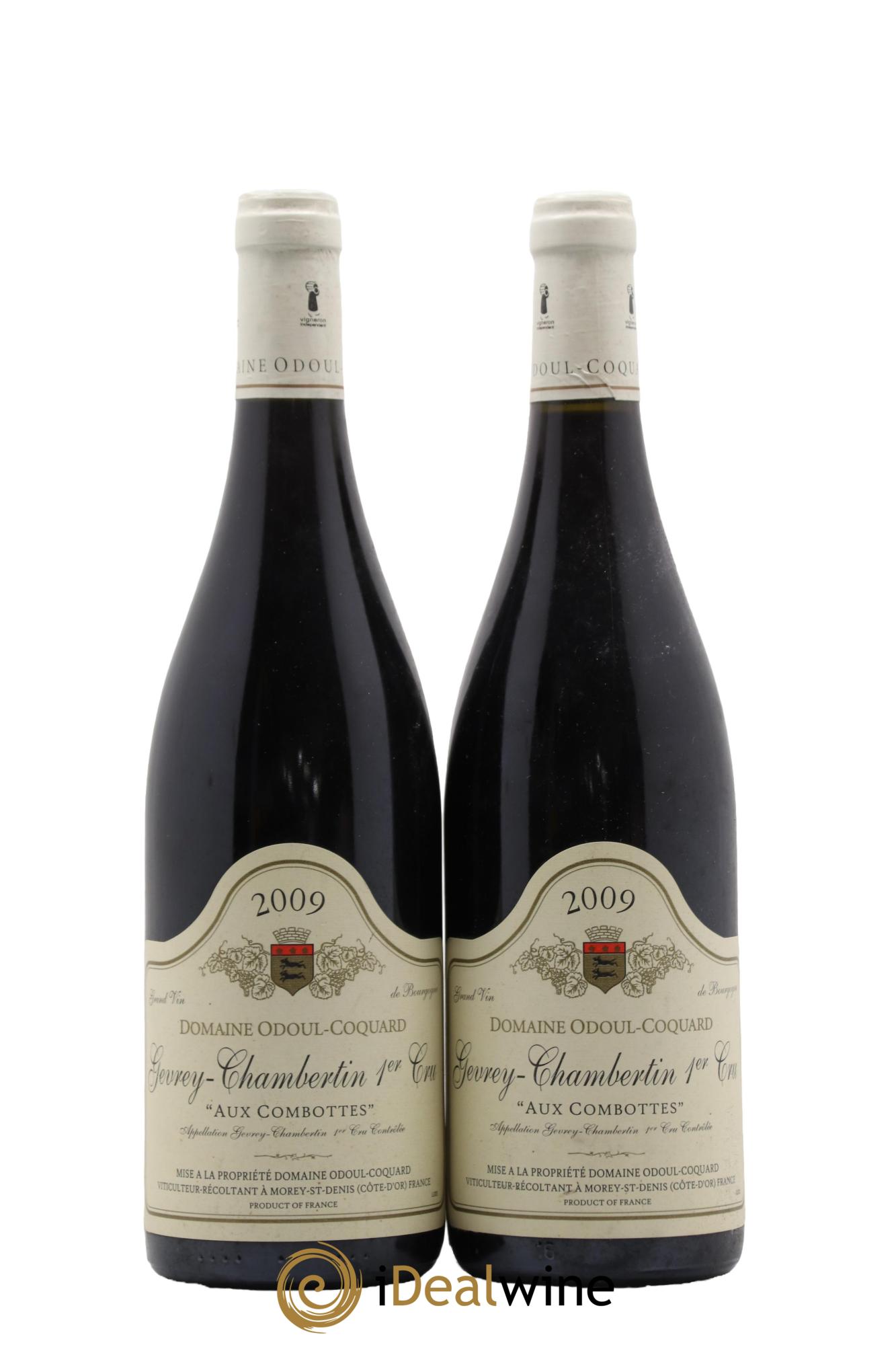 Gevrey-Chambertin 1er Cru Aux Combottes Odoul Coquart 2009 - Lot de 2 bouteilles - 0