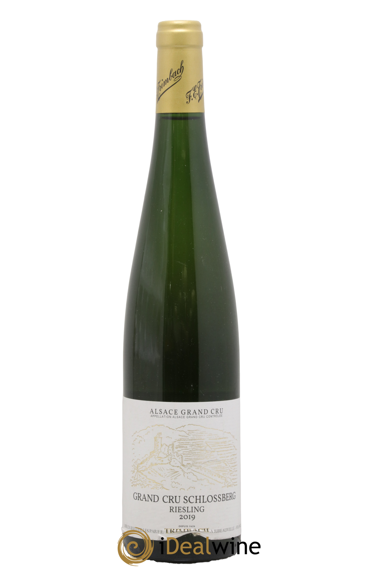 Alsace Riesling Grand Cru Schlossberg Trimbach (Domaine) 2019 - Lot de 1 bouteille - 0