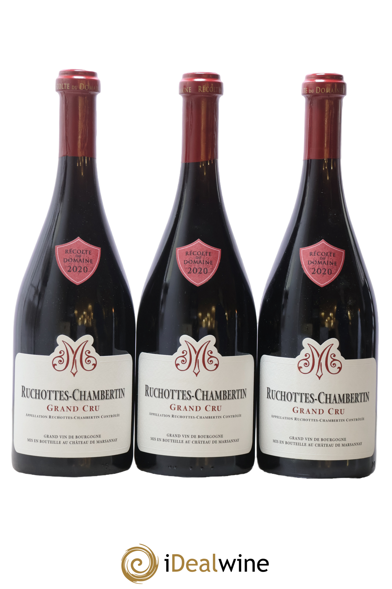 Ruchottes-Chambertin Grand Cru Château De Marsannay 2020 - Lot de 3 bouteilles - 0