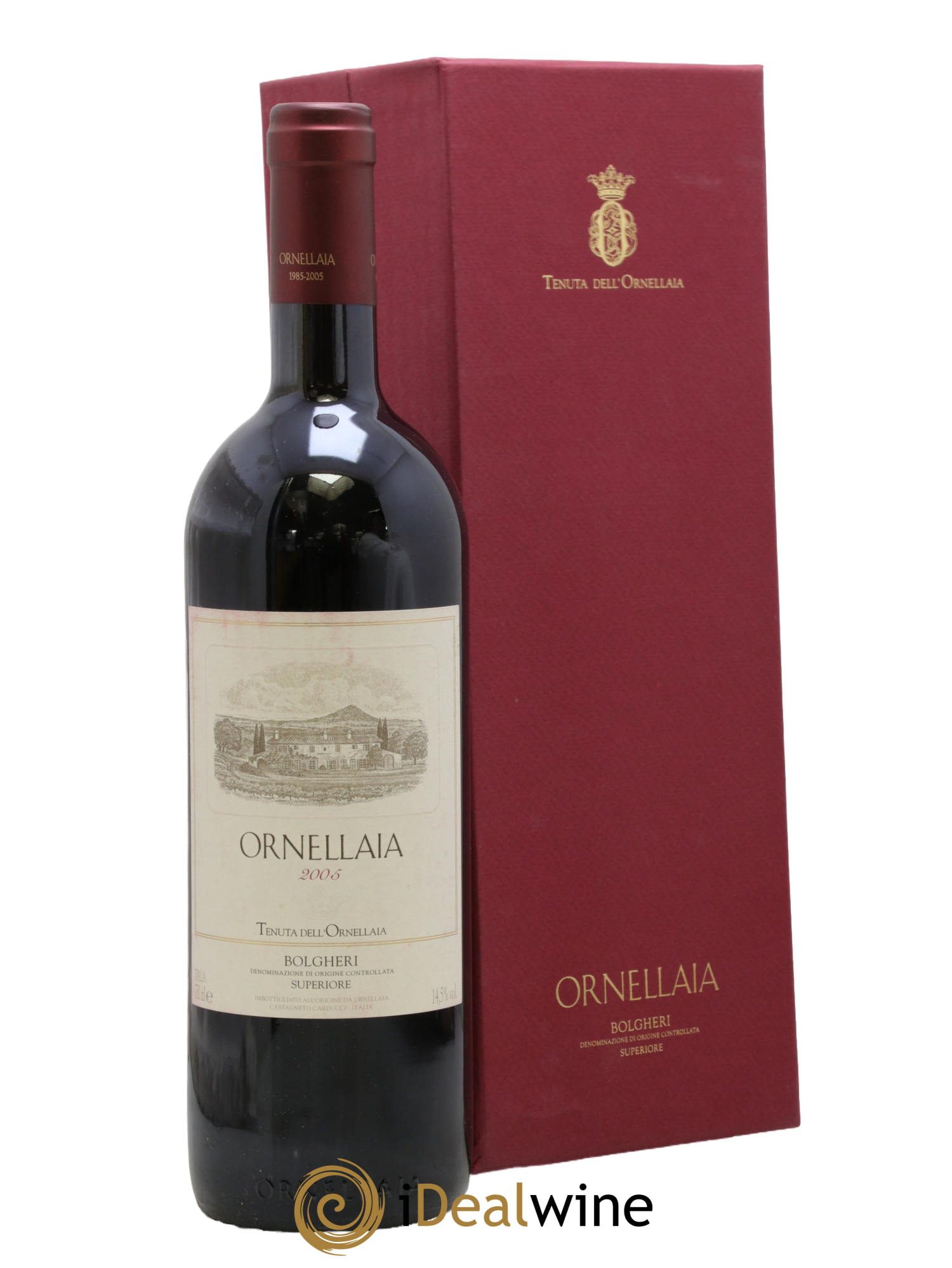 Bolgheri DOC Superiore Ornellaia Tenuta Dell'Ornellaia - Frescobaldi 2005 - Lot de 1 bouteille - 0