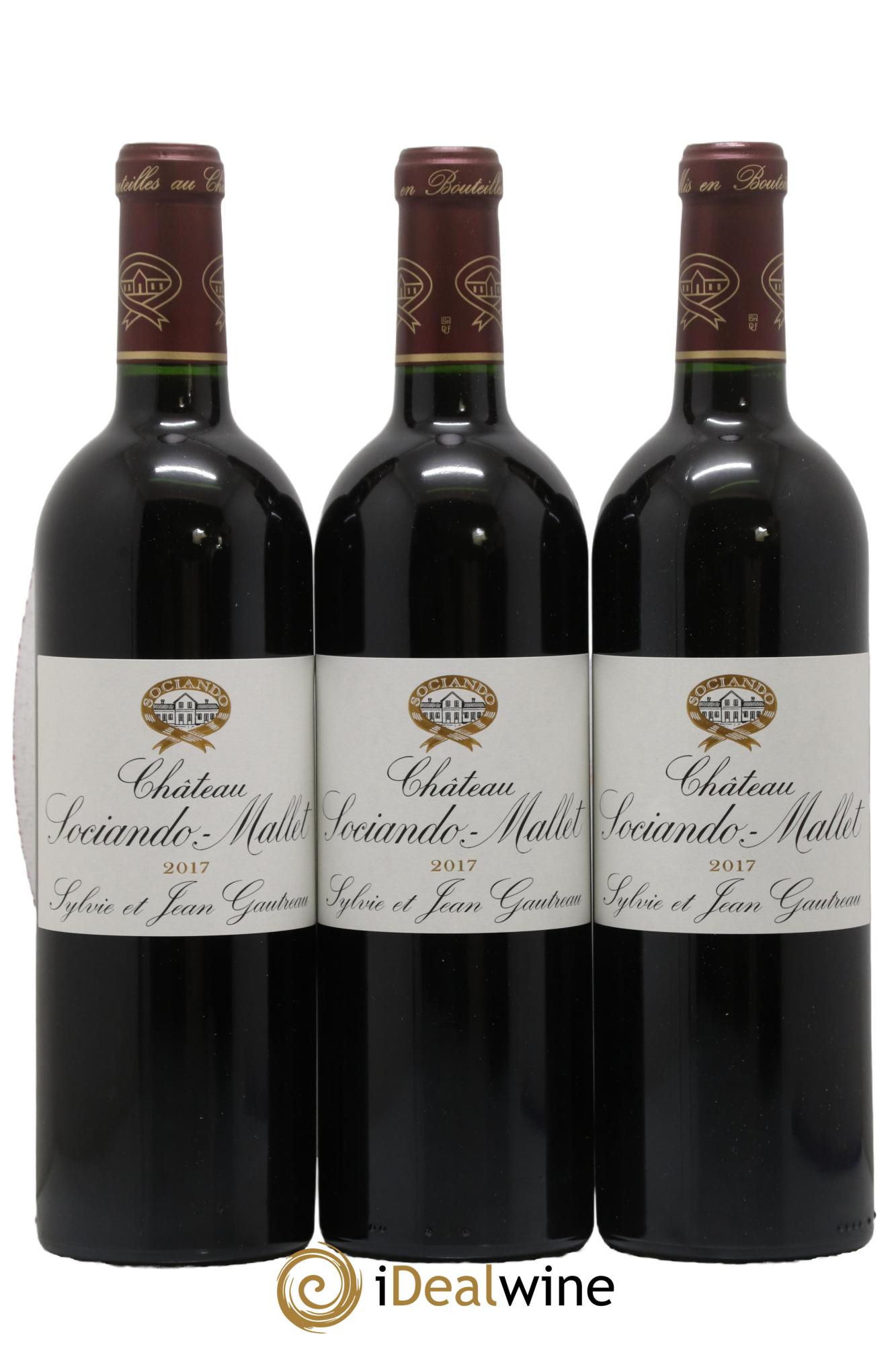 Château Sociando Mallet 2017 - Lotto di 6 bottiglie - 2