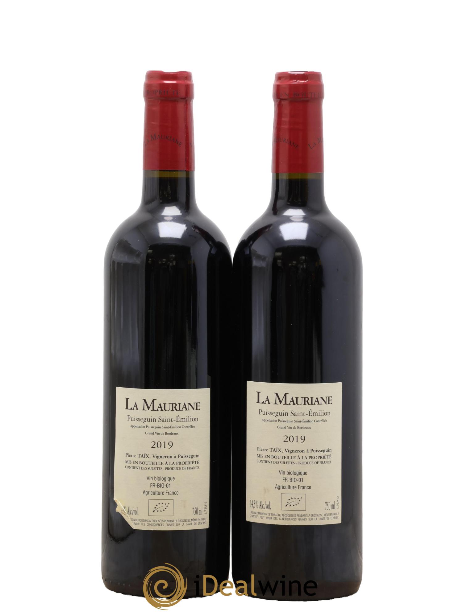 La Mauriane 2019 - Lot de 2 bouteilles - 1