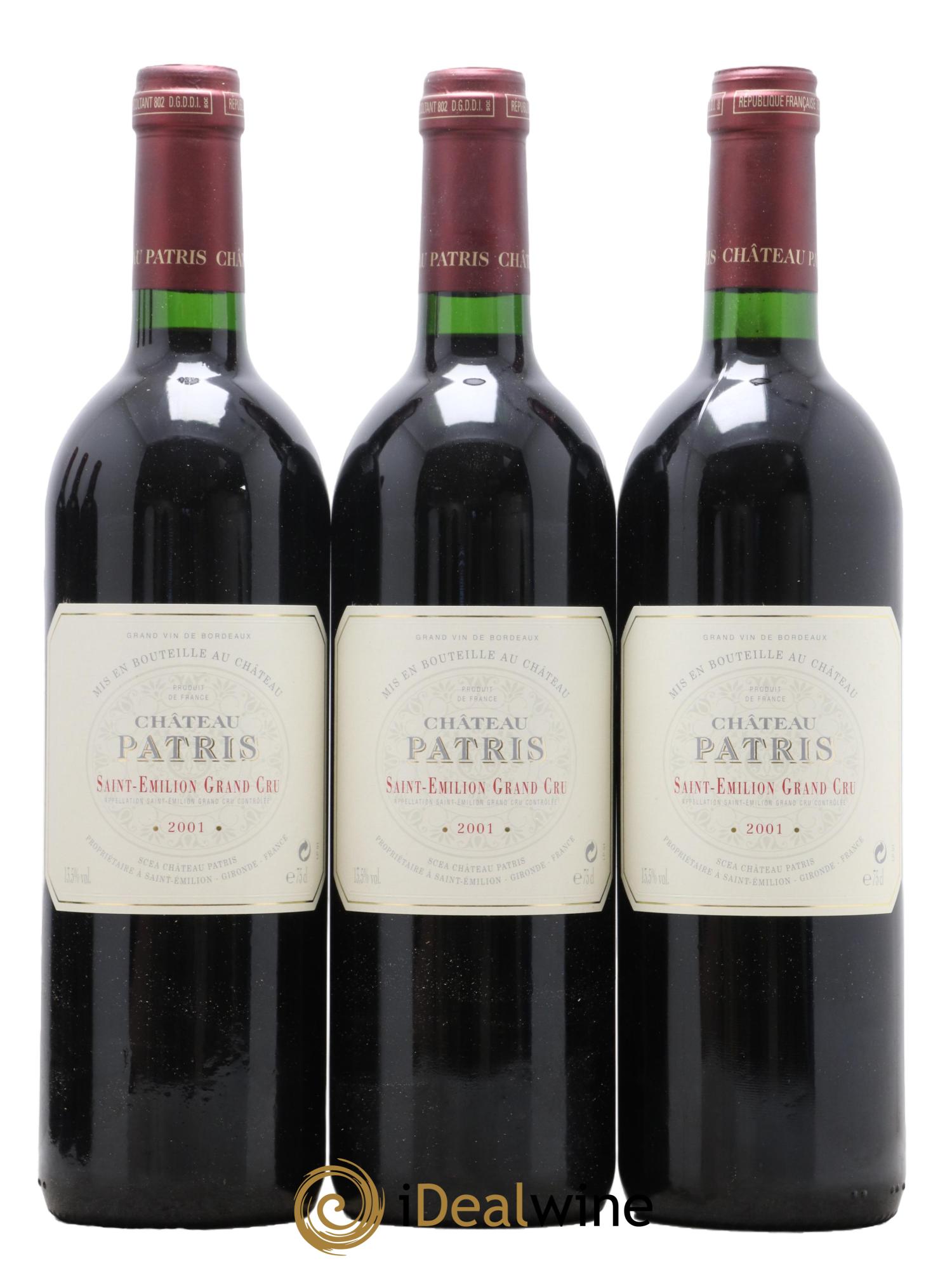 Château Patris 2001 - Posten von 12 Flaschen - 3