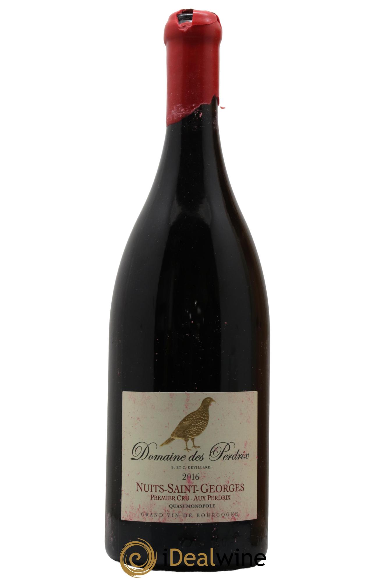 Nuits-Saint-Georges 1er Cru Aux Perdrix Perdrix (Domaine des) 2016 - Lot de 1 magnum - 1