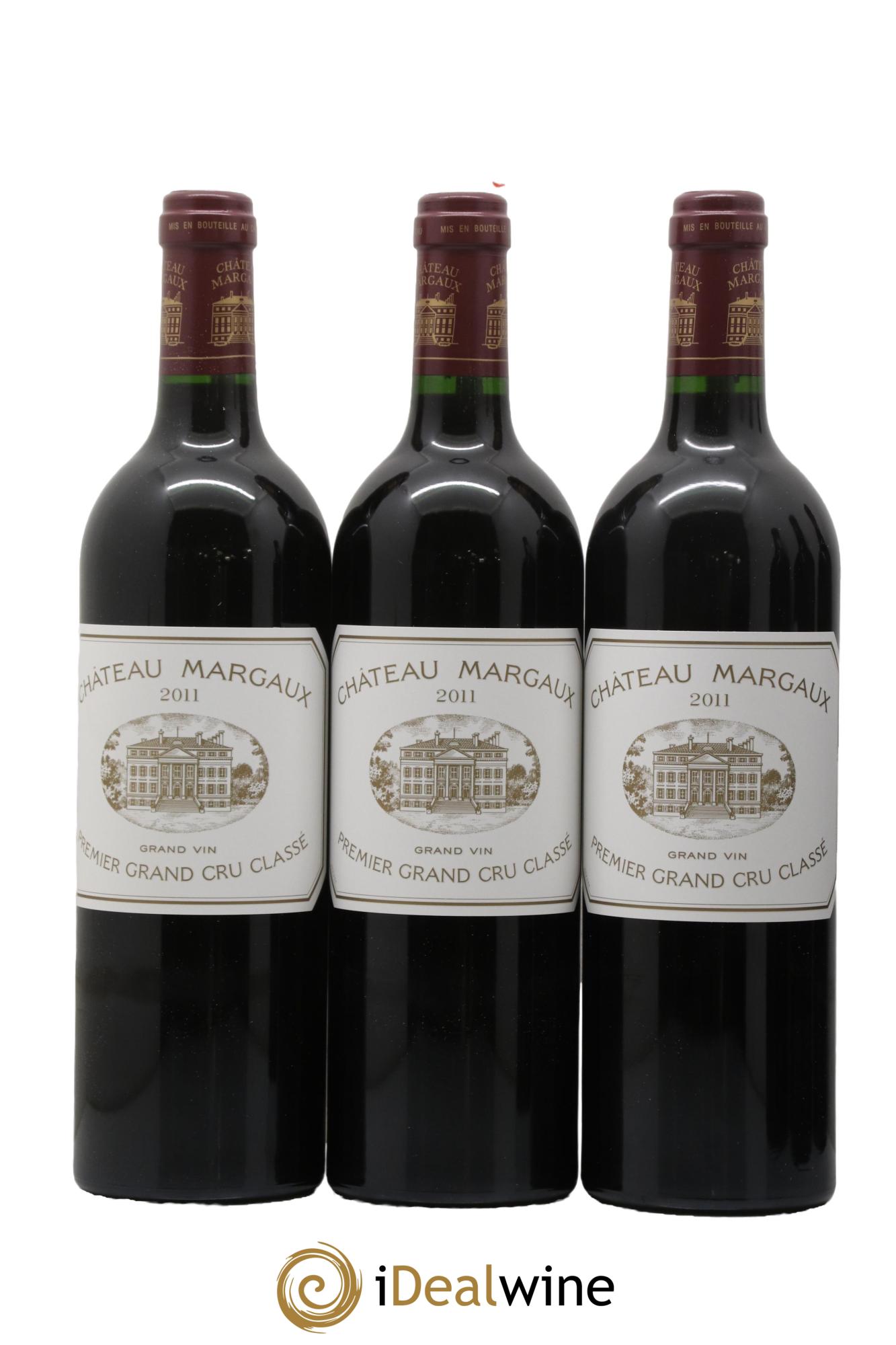 Château Margaux 1er Grand Cru Classé 2011 - Lot de 6 bouteilles - 2