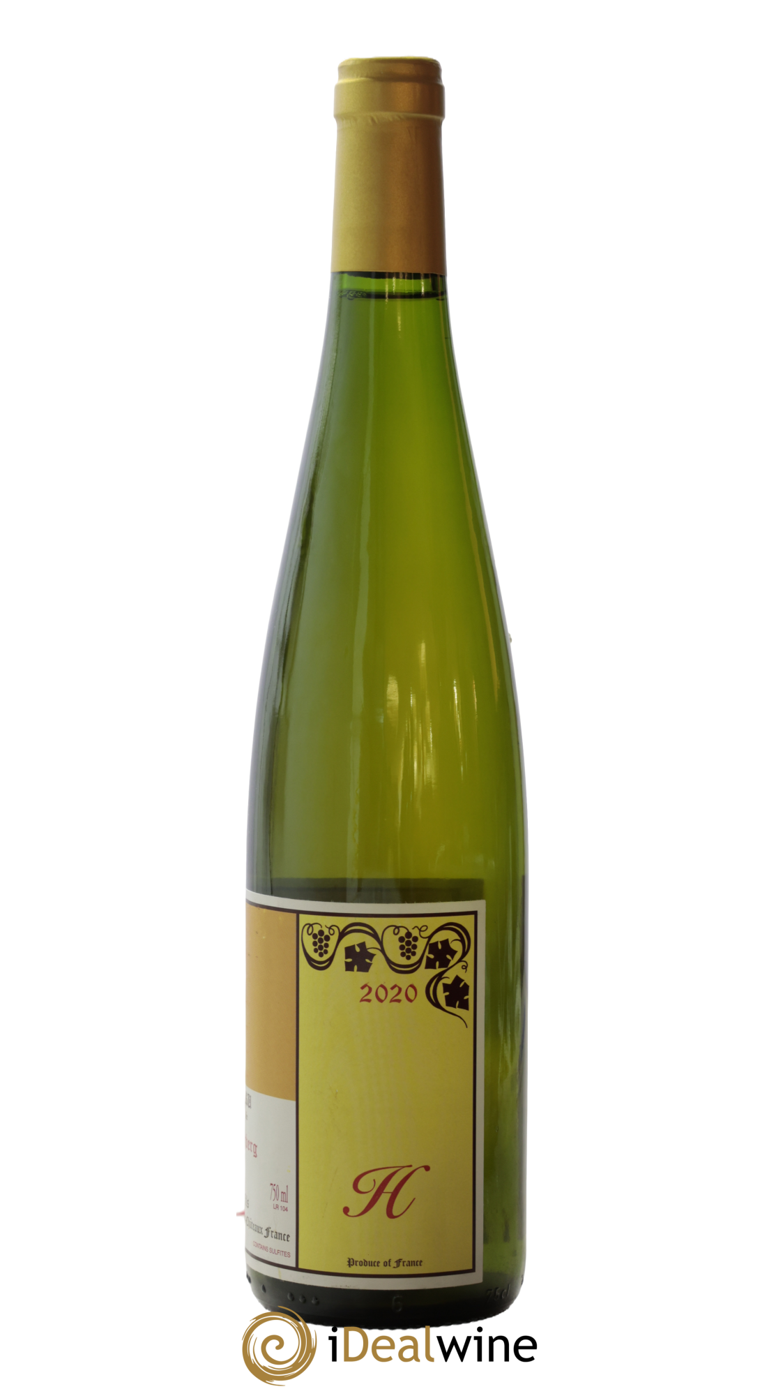 Riesling Grand Cru Pfersigberg  Cuvée "H" Gérard Schueller 2020 - Lot de 1 bouteille - 1